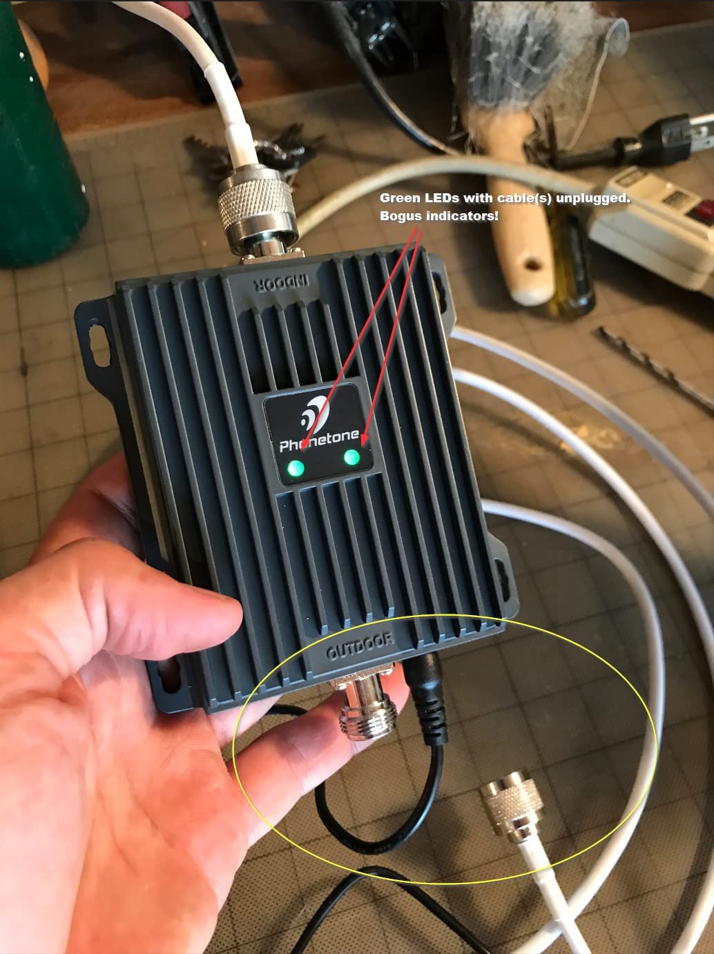 Cell Phone Booster for Home/RV/Metal Building,Cellular Signal Repeater Boosts 5G 4G LTE & 3G Signals on Band 2 4 5 12 13 and 17, Supports Verizon, AT&T, T-Mobile & More | FCC Approved customer photo 2