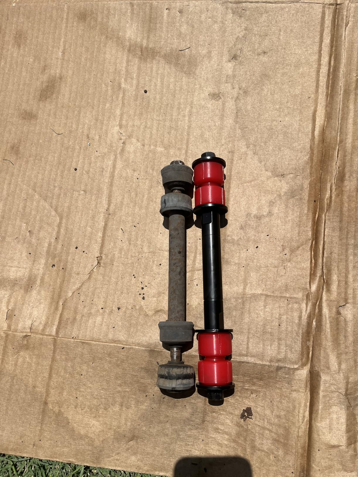 KSP Aftermarket Sway Bar Link fit F150 F250, Front Stabilizer End Link Kits Compatible with Ford Expedition Navigator, PU Bushing Sway Bar End Link Replace OE#6L3Z5495A F65Z5495AC Factory link kit customer photo 2