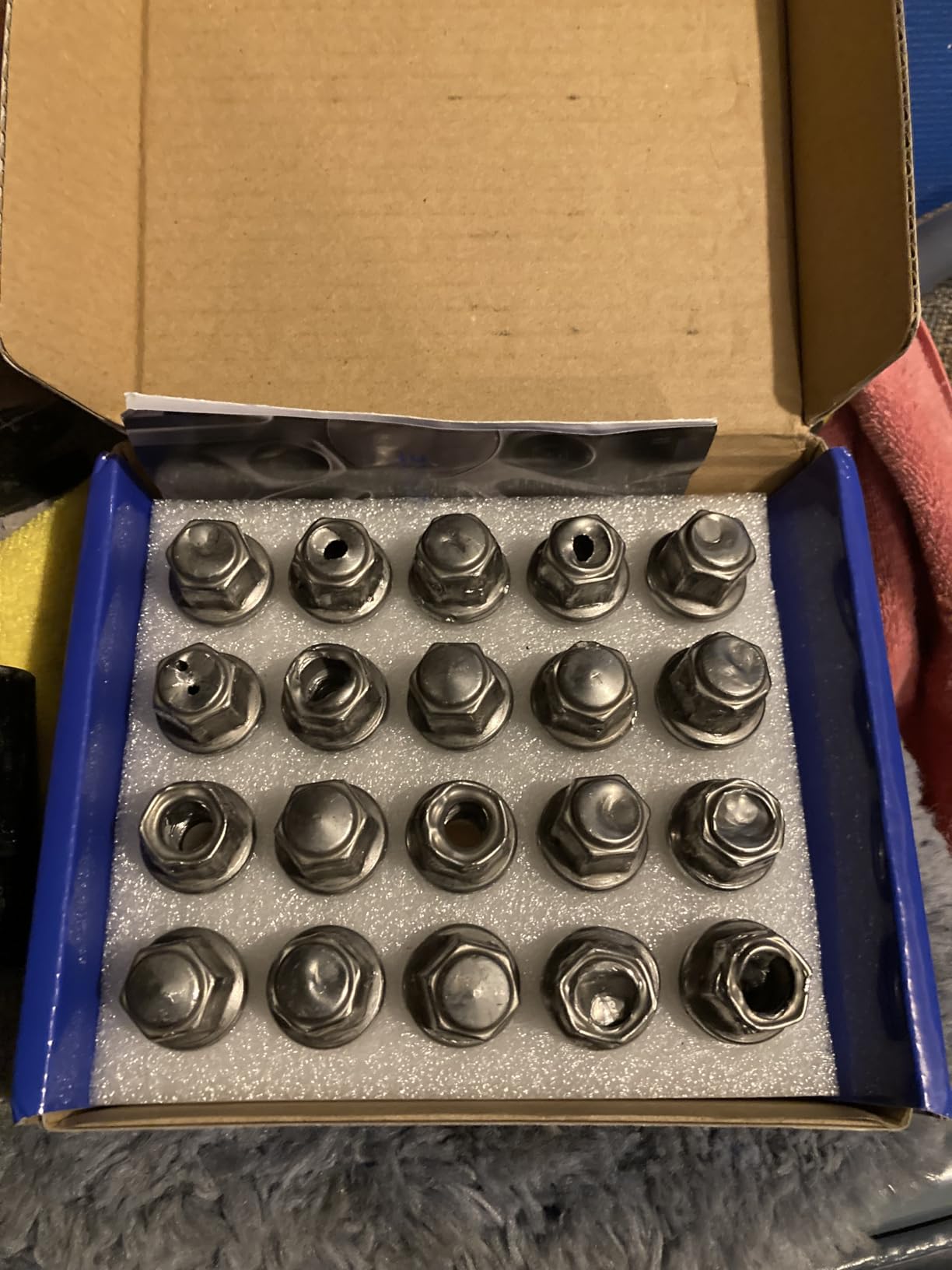 M12X1.5 Lug Nuts - 20pcs OEM Wheel Lug Nuts Compatible with 2009-18 Focus/2012-18 Fusion/2013-2020 Escape/2018+ EcoSport/2011-19 Fiesta, Chrome Acorn Wheel Nuts customer photo 2
