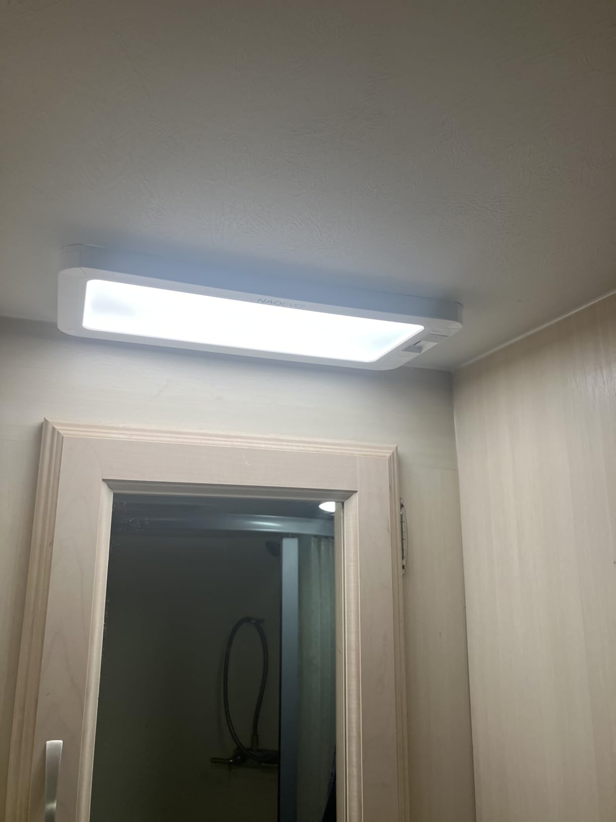 NAOEVO RV Lights Interior 2070LX, 1500LM RV LED Light Interior 12V, Camper Lights with 3 Color and Stepless Dimming, Energy-efficient Ceiling Light for Trailer Boat Car(8Pack, 2900-6500K) customer photo 1