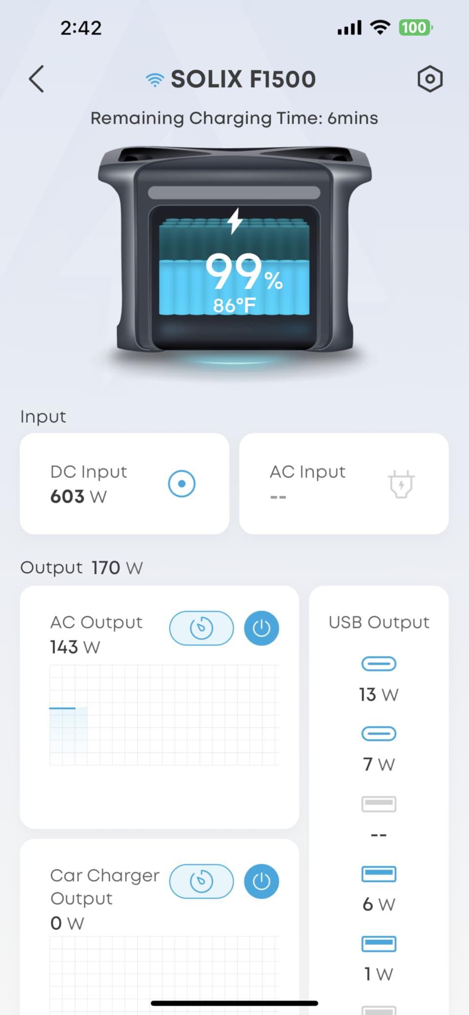 Renogy 200W Portable Solar Panel, IP65 Waterproof Foldable Solar Panel Power Backup, Solar Charger for Power Station RV Camping Off Grid customer photo 1