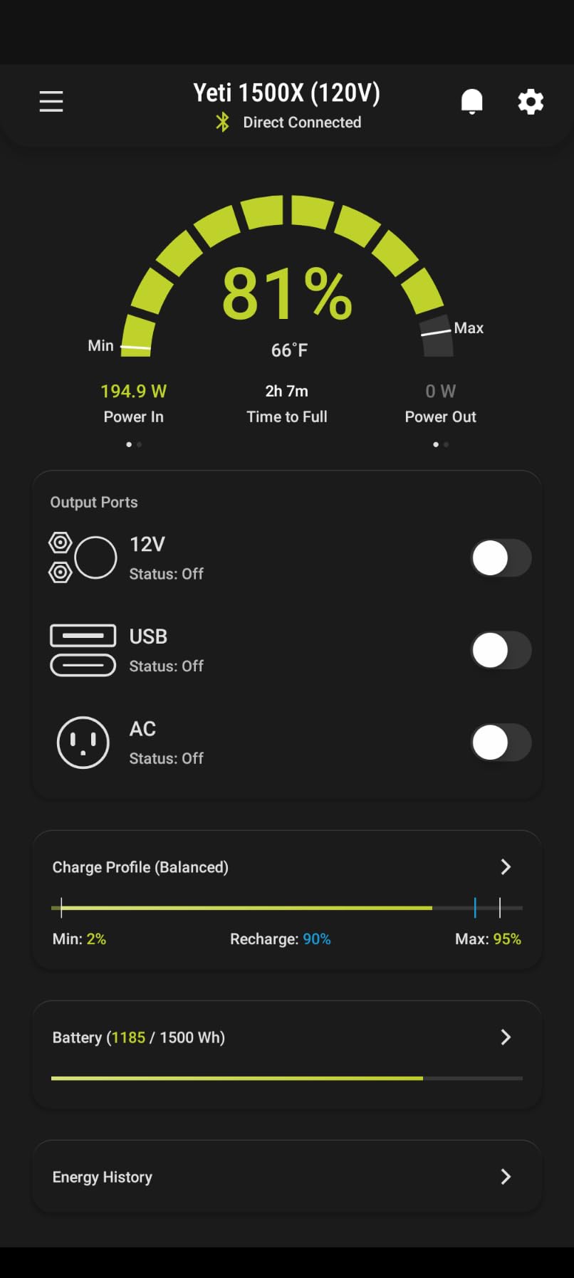 Renogy 200W Portable Solar Panel, IP65 Waterproof Foldable Solar Panel Power Backup, Solar Charger for Power Station RV Camping Off Grid customer photo 2