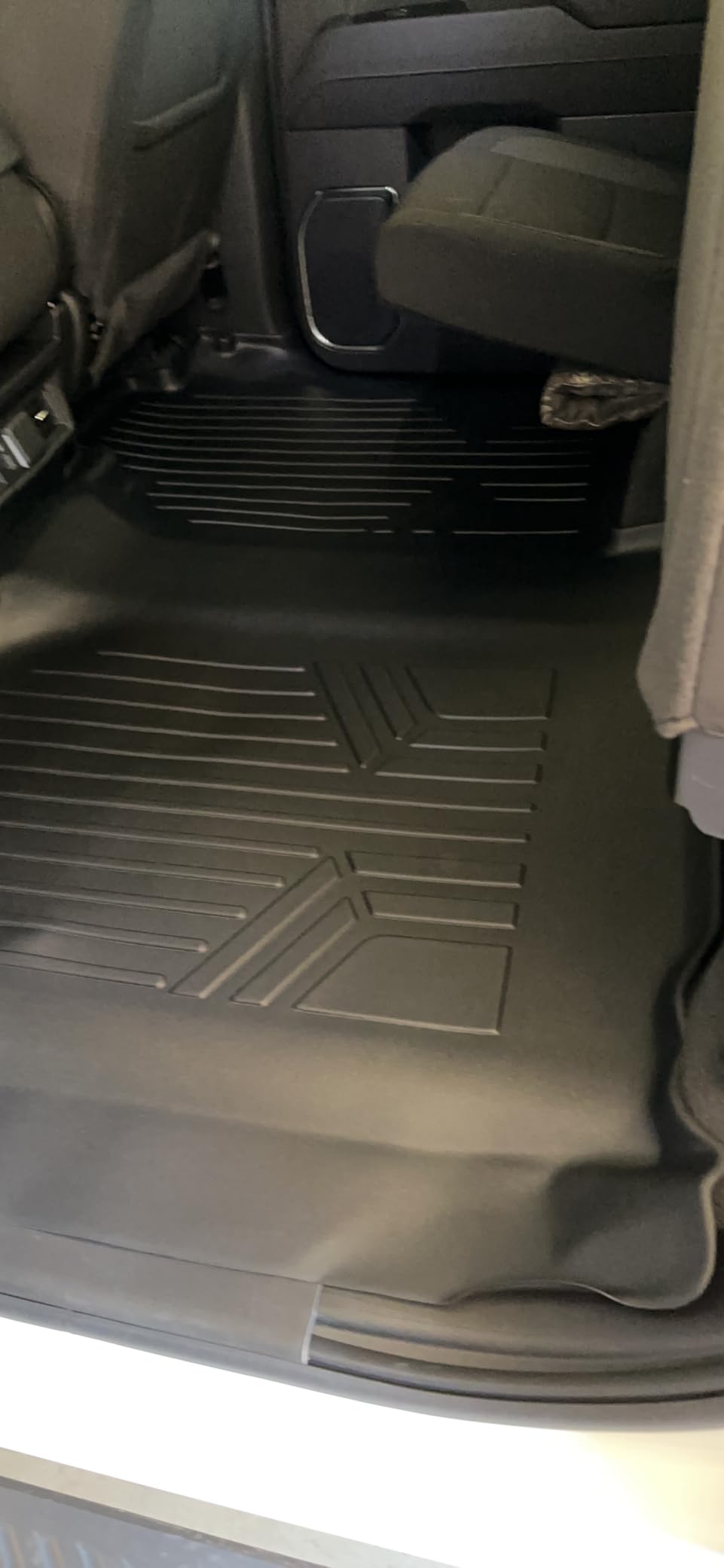 SMARTLINER All Weather Protection Custom Fit 2 Row Floor Mat Liner Set Compatible with 2019-2025 Chevrolet Silverado 1500 customer photo 1