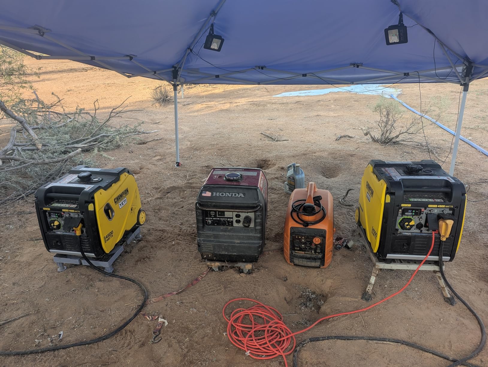 Champion Power Equipment 4500-Watt RV Ready Portable Inverter Generator with Quiet Technology and CO Shield customer photo 1