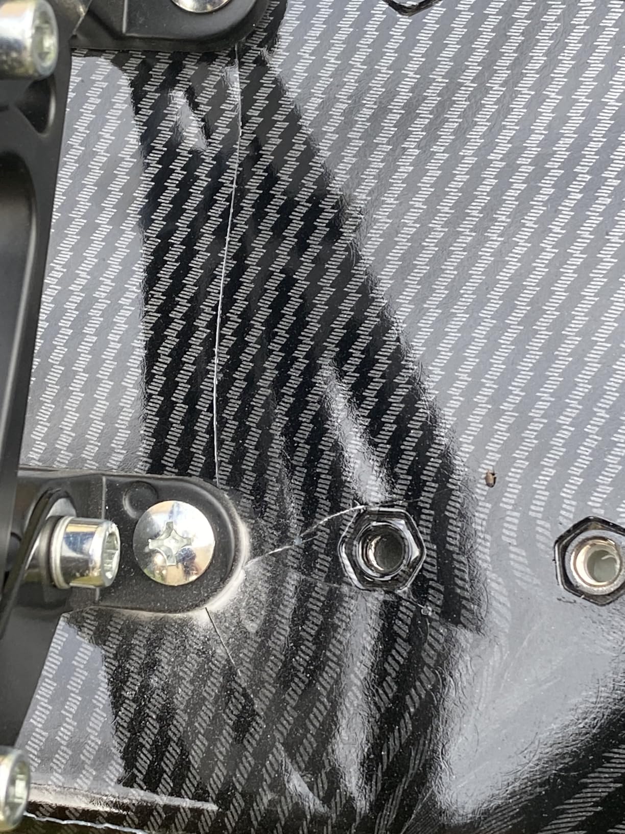 JMTBNO 46Inch Universal Rear Spoiler, Carbon Fiber ABS Sport Style Racing Spoiler Truck Wing Lightweight, Rear Trunk Spoiler Wing Lid Tail Deck Spoiler Fit for Sedan Coupe Hatchback customer photo 2