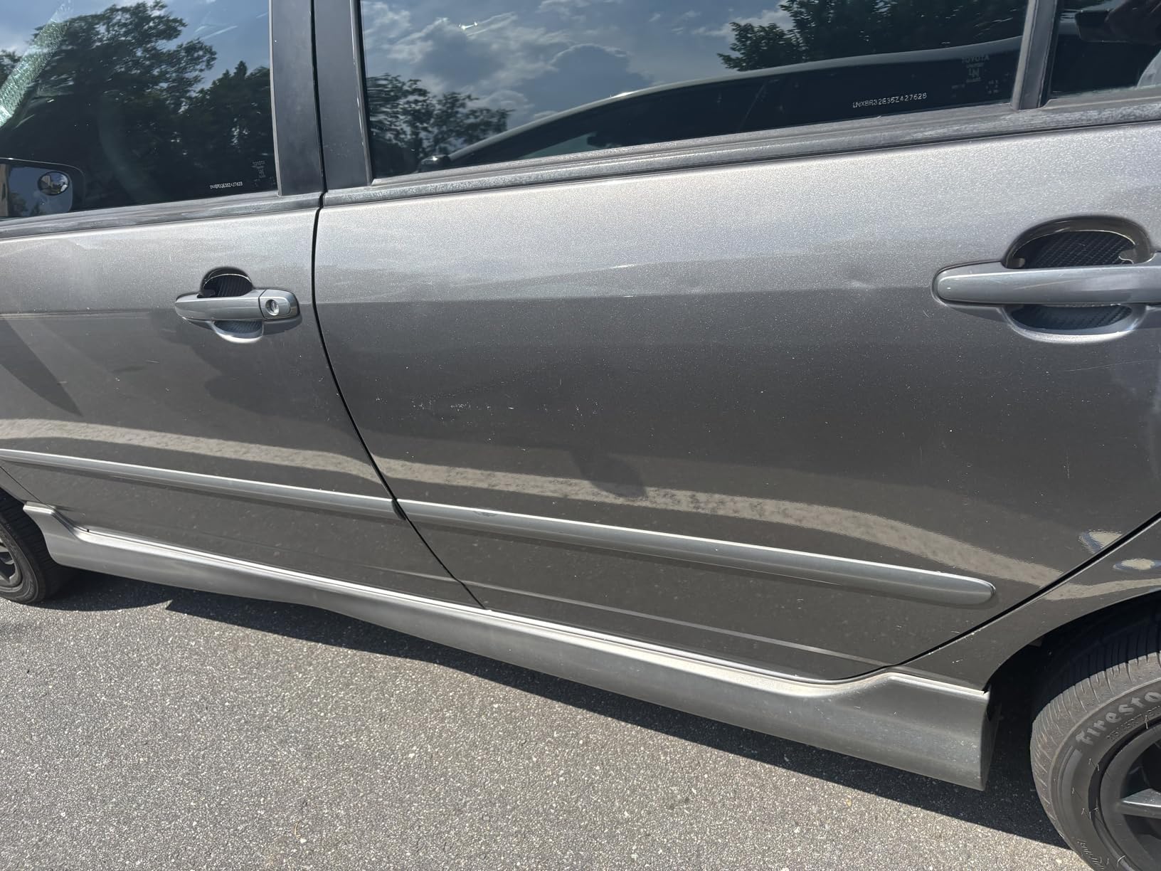 8PCS Car Door Handle Scratch Protectors, Carbon Fiber Car Door Handle Bowl Sticker, Universal Auto Doors Handles Paint Guard Cover, Doors Handles Cup Protective Film for Cars (Black) customer photo 2