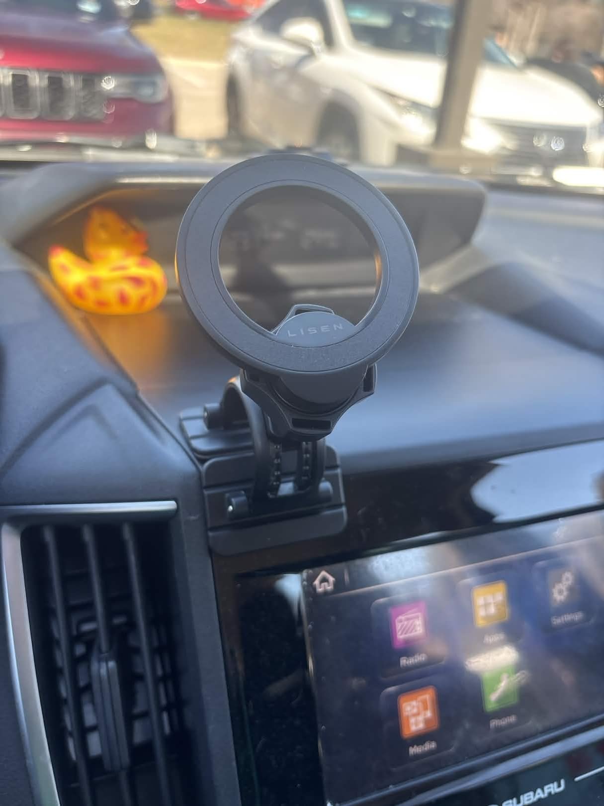 LISEN for MagSafe Car Mount [2026 Super Strong Magnets] Magnetic Phone Holder for Your Car [Vent&Dash] Magnet Cell Phone Holder Mount Cradle Car Accessories for Men Women fit iPhone 17-12 Series Kits customer photo 1