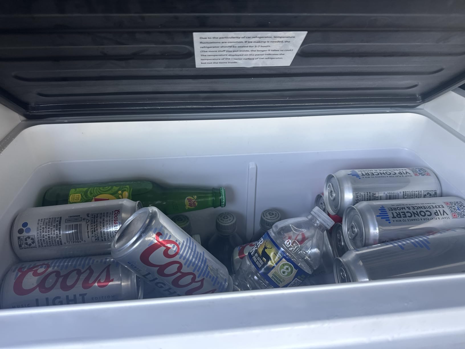 12 Volt Car Refrigerator, 58QT(55L) Electric Cooler, Dual Zone Portable Freezer with 12/24V DC & 100-240V AC, -4F-68F, Car Fridge for Truck Camping Travel RV Road Trips customer photo 1