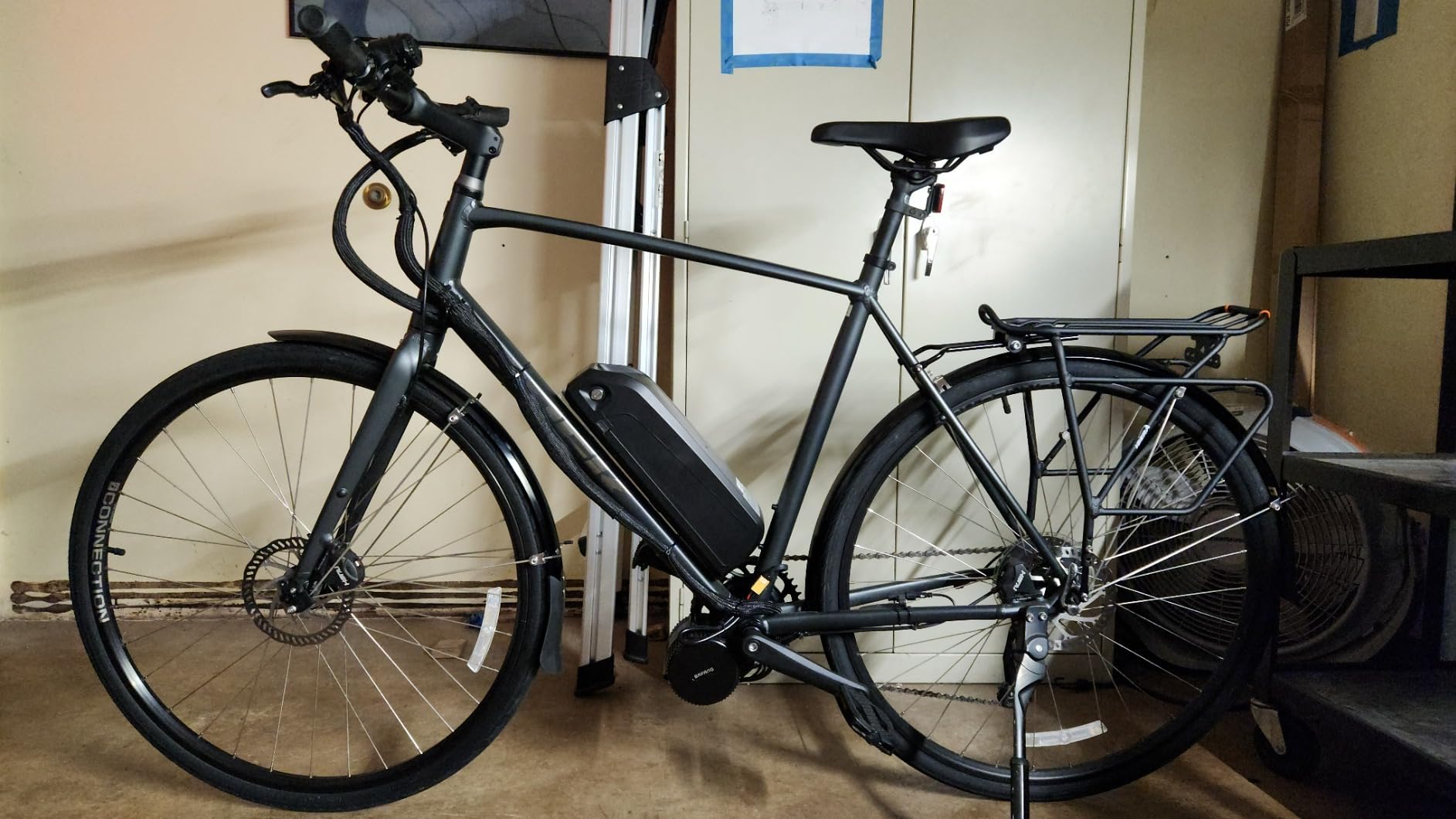 BAFANG Mid Drive Kit:500W/750W/1000W Ebike Motor Kits, BBS02B HD Mid Drive Ebike Conversion Kit with LCD Display & Battery customer photo 1