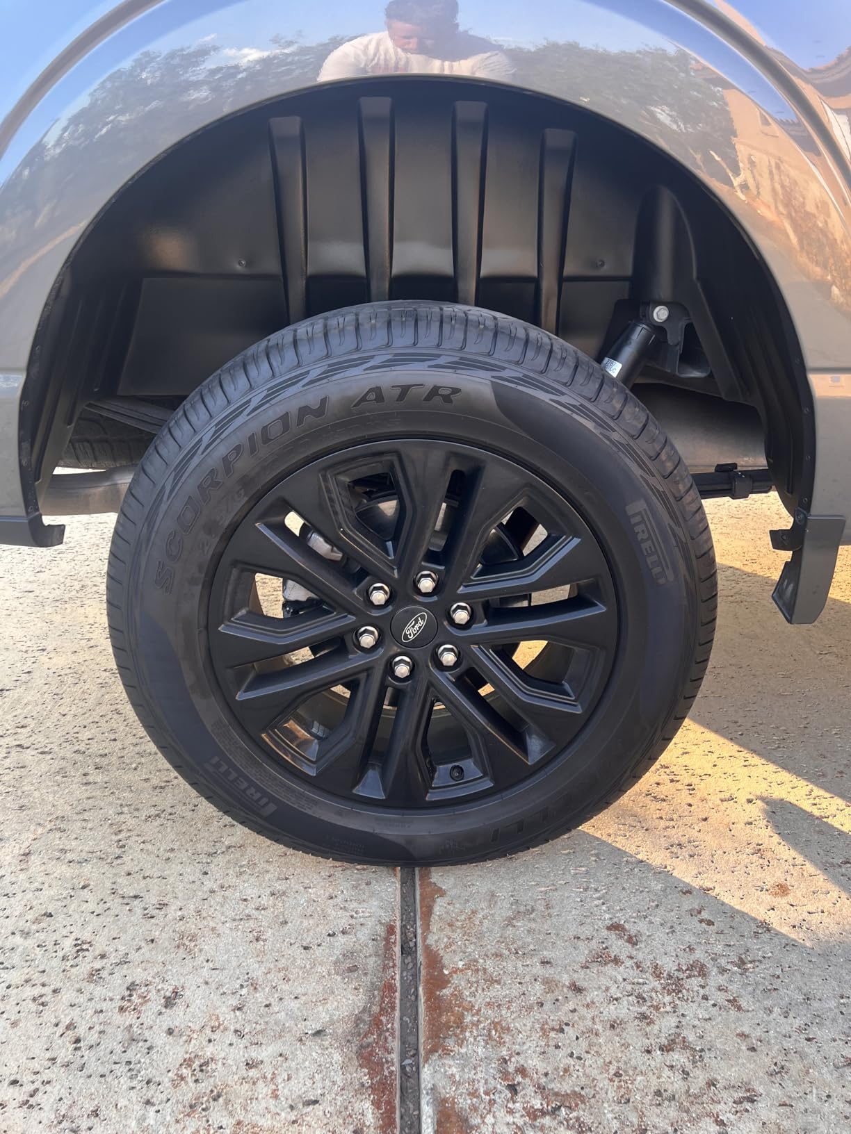 Rough Country Rear Wheel Well Liners for Ford F-150 (2021-2025) - Heavy-Duty Rear Fender Liners for Mud & Debris Protection, Made in USA customer photo 2