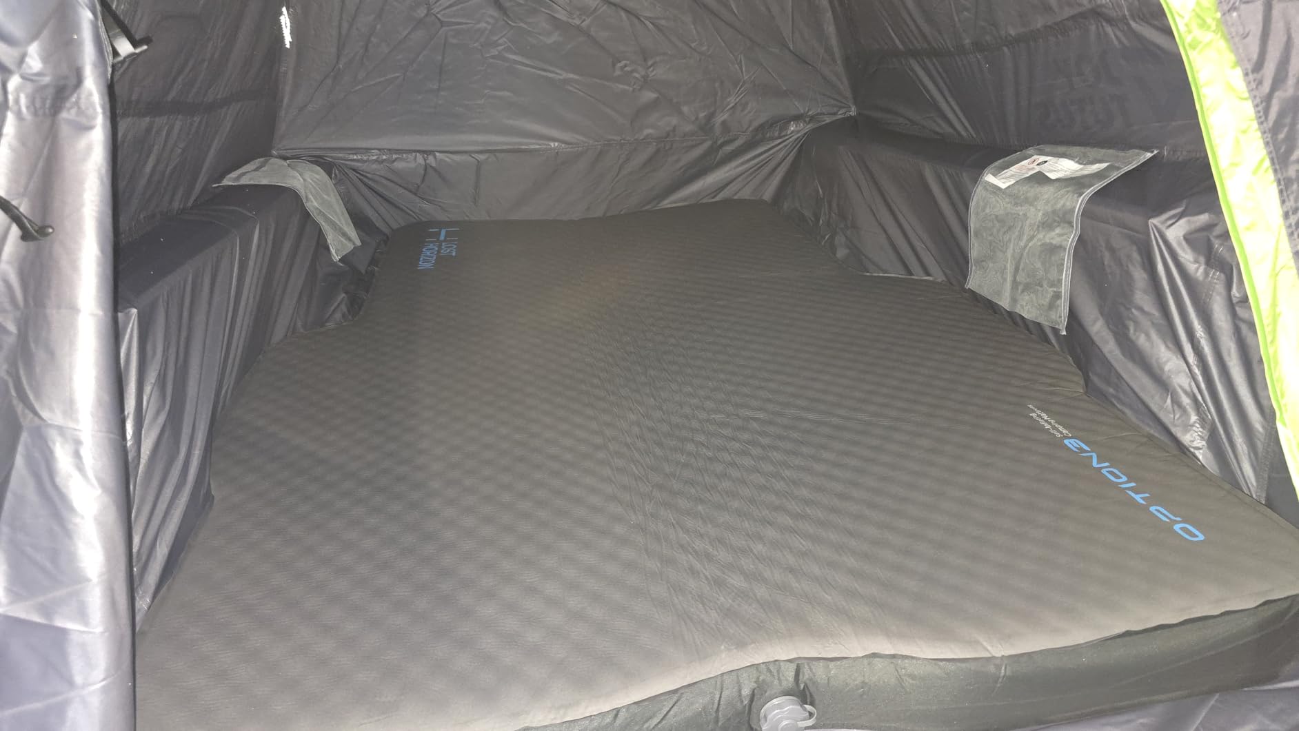 LOSTHORIZON Truck Bed Camping Air Mattress with Foam, Self Inflating Sleeping Pad for Tacoma 6FT with Pump Sack, 4.5