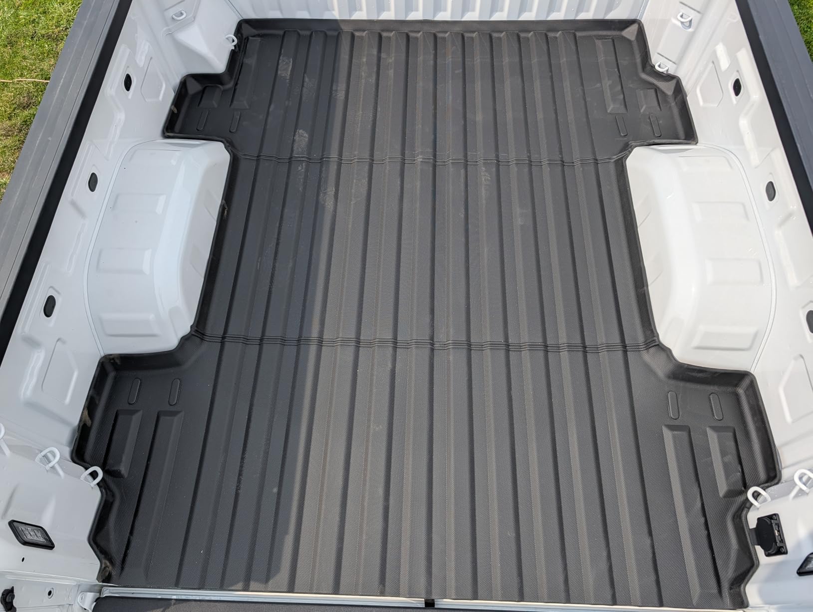 TripleAliners Truck Mat Compatible with 2022-2026 Rivian R1T Accessories, Truck Bed Mat Heavy Duty Custom Fit All Weather Protection TPE Pickup Liner customer photo 2