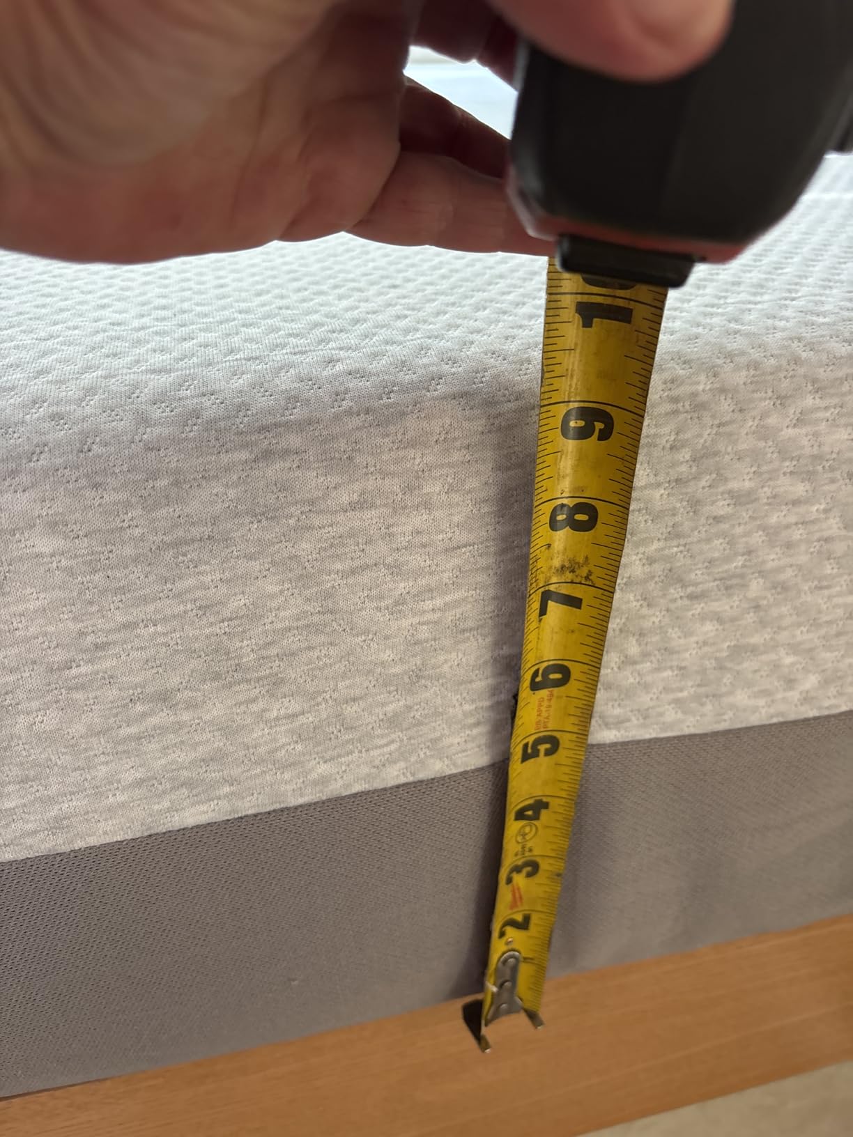 Zinus 8 Inch Ultima RV Memory Foam Mattress [New Version], Short Queen, Fiberglass Free, Medium Firm Feel, Breathable Memory Foam, Certified Safe Foams & Fabric, Mattress in A Box customer photo 1