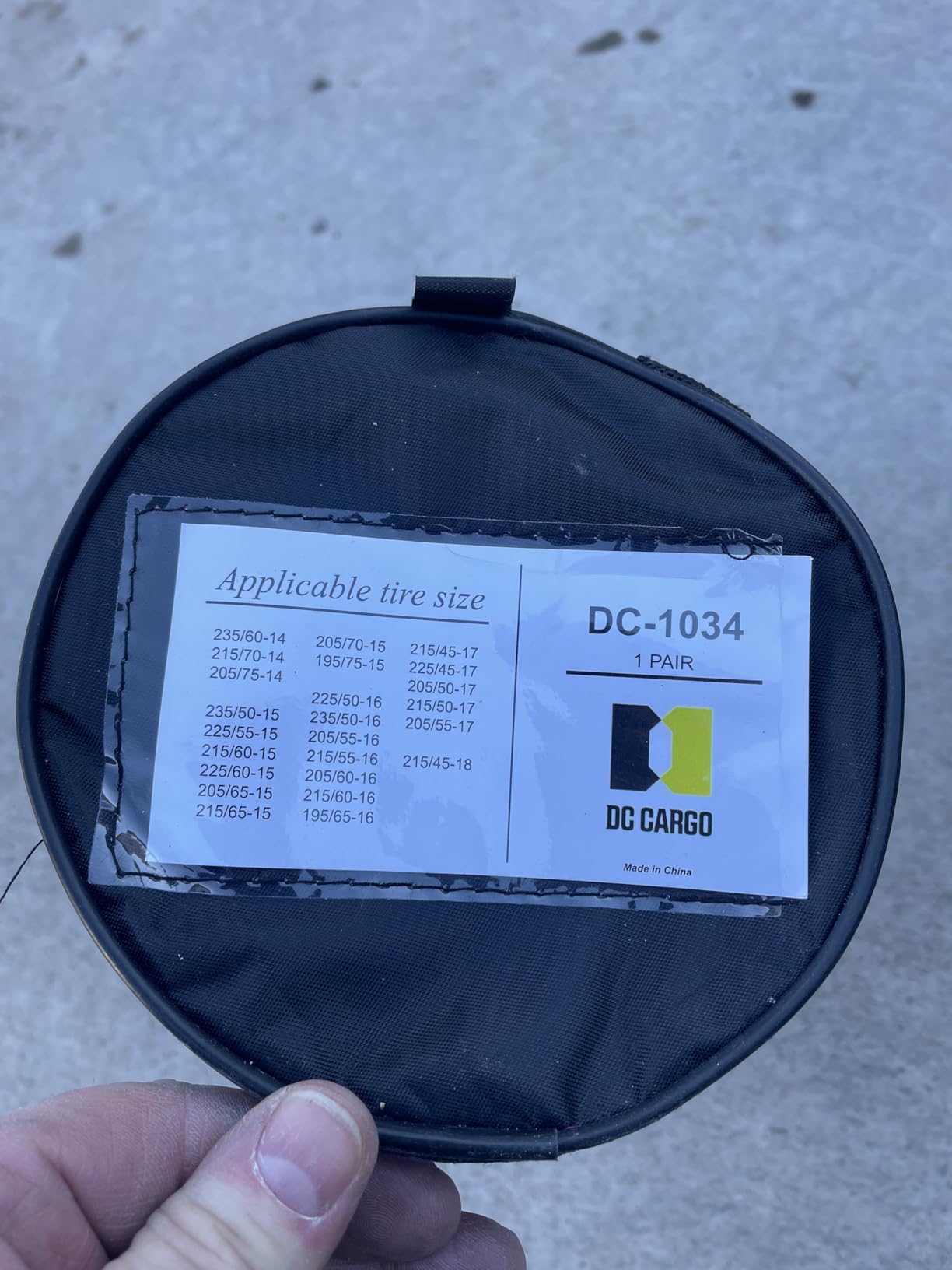 Tire Chain Cables For Snow & Ice, Fits Passenger Cars & Some SUVs, Constructed to Provide Maximum Traction & Grip - Set of 2 (X-Small) customer photo 2