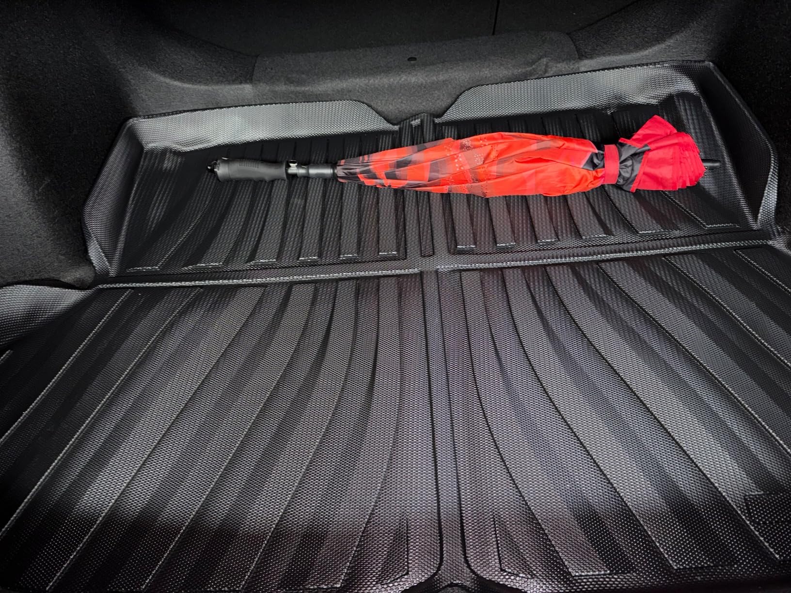 Powerty Cargo Liner for 2023-2025 2026 Toyota Prius & Prius Prime (PHEV) Accessories Cargo Mats TPE All Weather Trunk Liner Heavy-Duty Trunk Mats customer photo 2