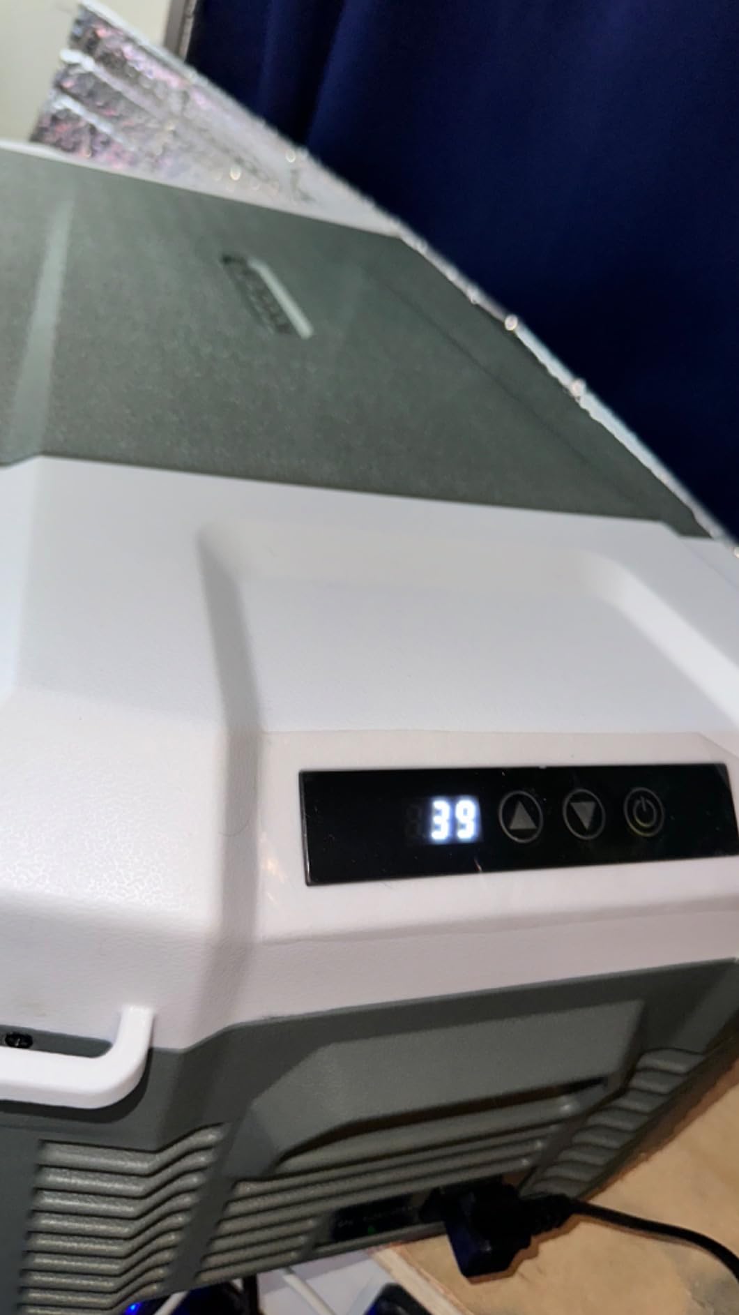 Alpicool 12 Volt Refrigerator 12V Car Fridge 16 Quart Portable Refrigerator for Car 12/24V DC 110~240 Volt AC for Truck RV Camper SUV Portable Freezer Electric Cooler for Camping (-4F-68F) customer photo 1