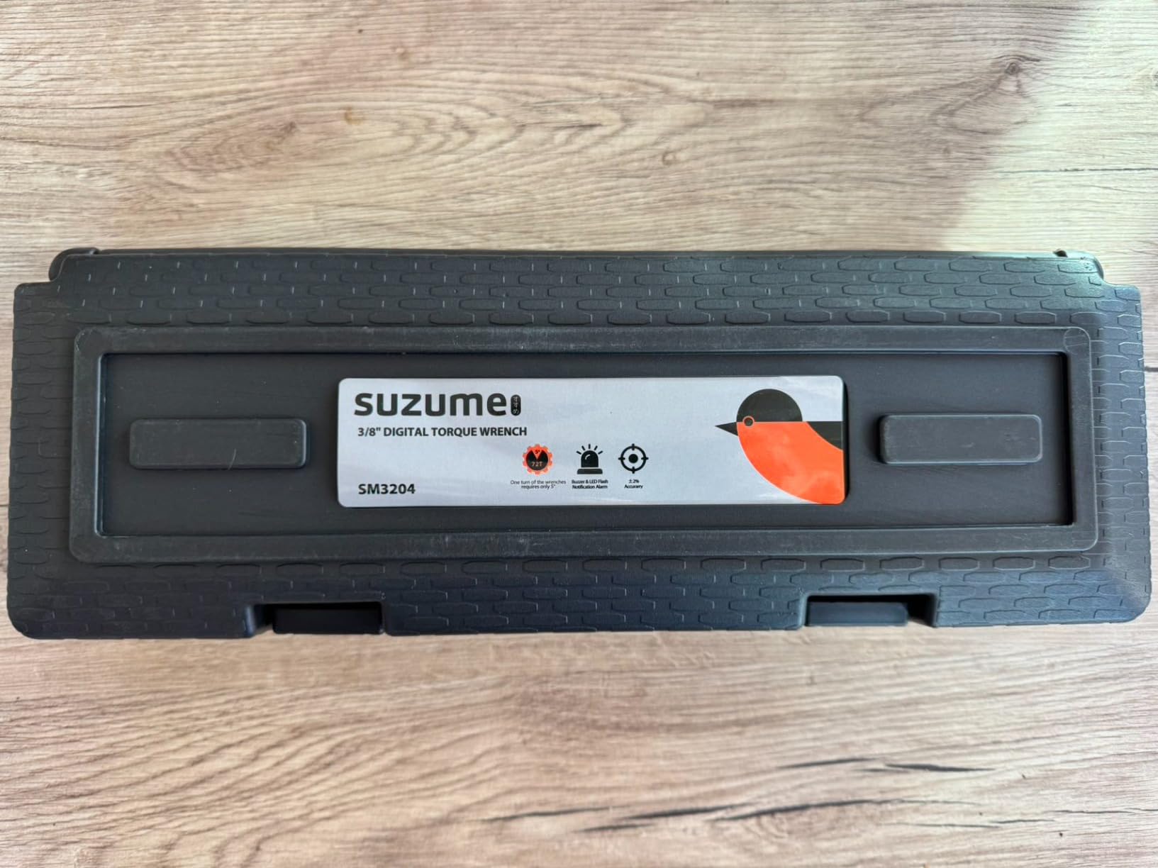 SUZUME Digital Torque Wrench 3/8 Drive (4.9-99.6 Ft. Lb/ 6.6-135 N.m)±2% High Accuracy Digital Torque Wrench with Buzzer and LED Flash Notification Four Units of Measure Torque Wrenches Digital customer photo 2