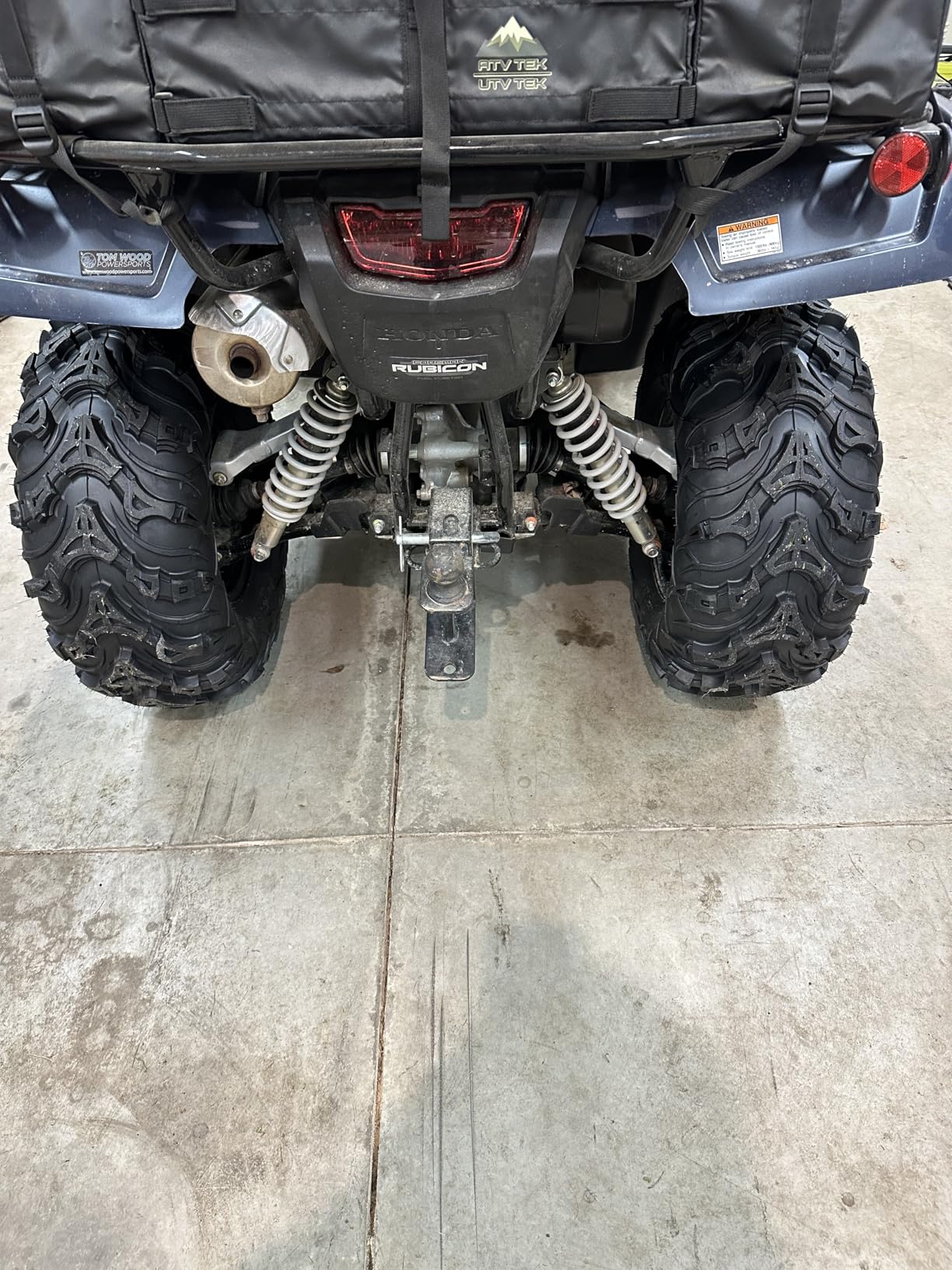 Tusk Mud Force ATV Tire Set – 25x8-12 Front & 25x10-12 Rear – Durable Off-Road Quad Tires Set of 4 customer photo 1