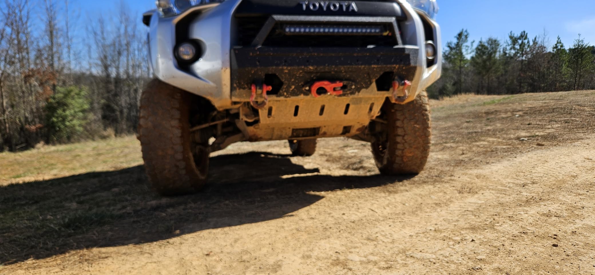 Hooke Road 4Runner Stubby Front Bumper for 2014-2024 Toyota 4Runner 5th Gen (Exclude Limited & Nightshade), Blink Offroad Bumper w/Winch Plate & D-ring Mounts customer photo 1