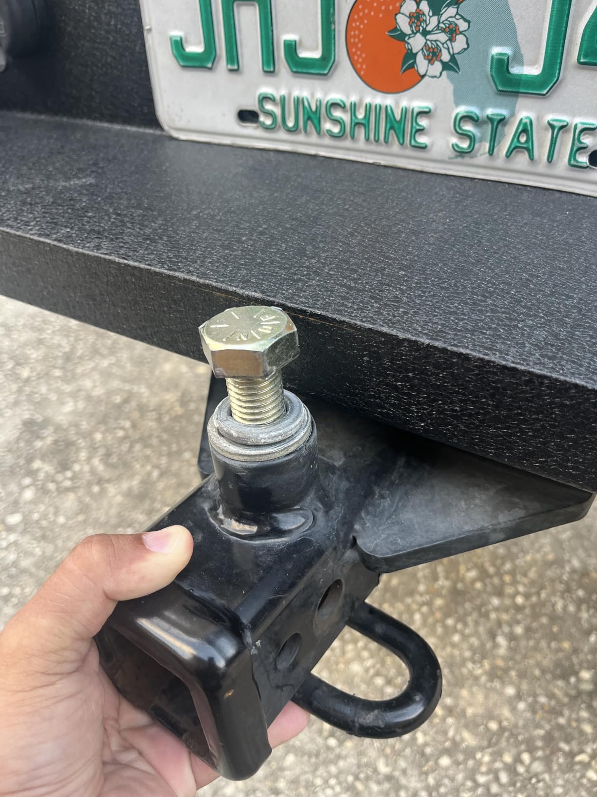 Hooke Road Gladiator Rear Bumper for 2020-2026 Jeep Gladiator JT, Offroad Steel Bumper w/Bedside Slider Steps & D-rings customer photo 1