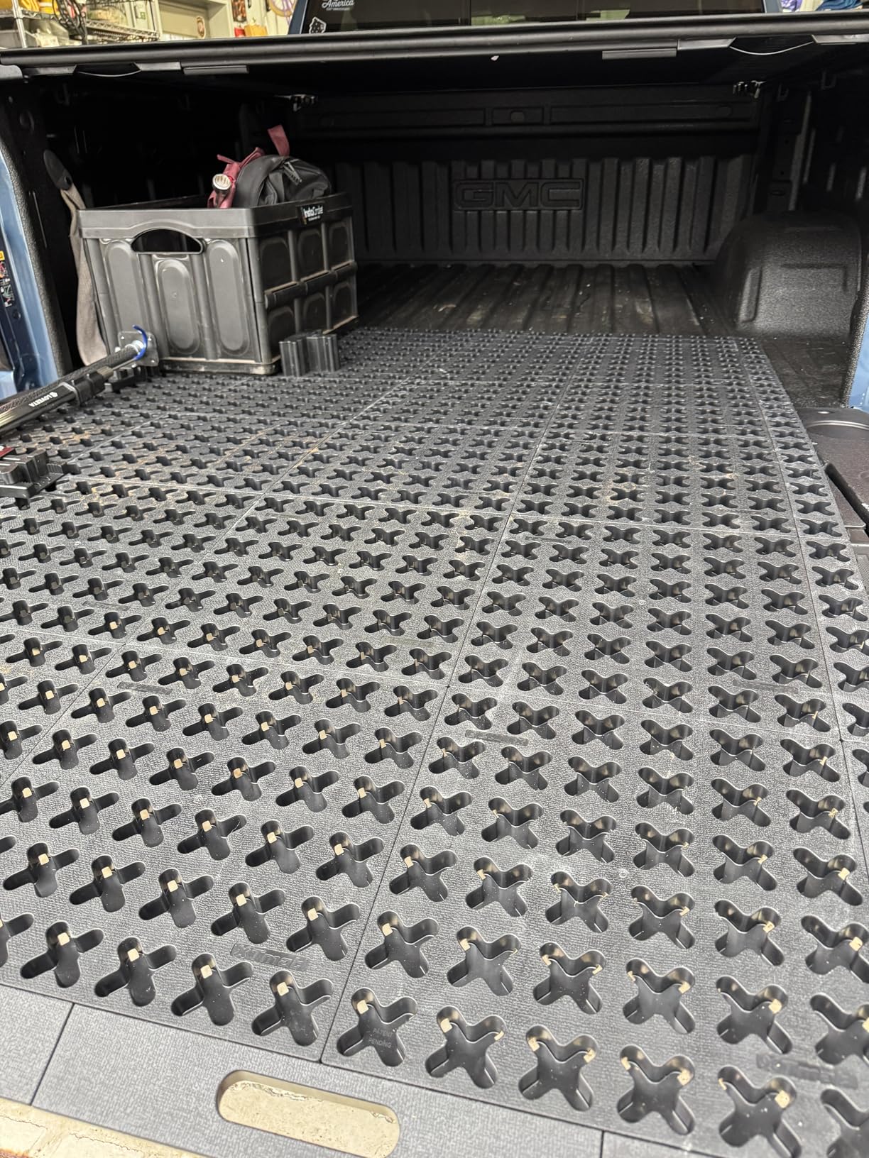 Tmat Truck Bed Organizer Storage System Slide Out Mat (Universal Fit for Short Beds 5'6