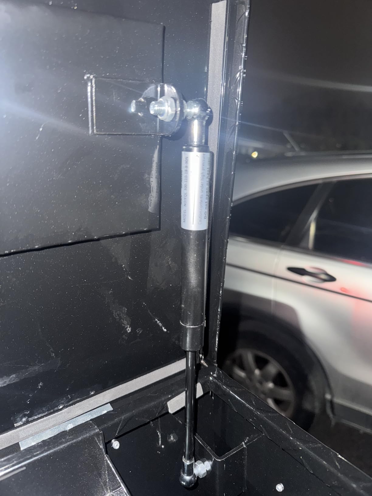 YITAMOTOR 48 Inch Truck Bed Tool Boxes Heavy Duty Aluminum with Sliding Shelf, Diamond Plate ToolBox for Pick Up Truck RV Trailer customer photo 2