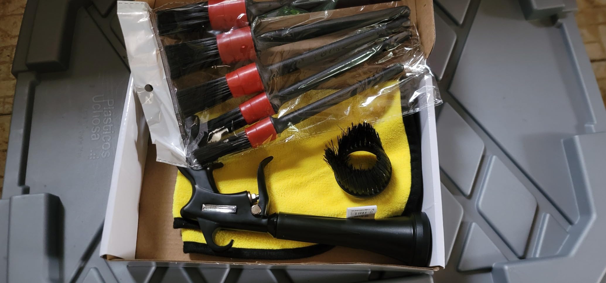 HANDY Tornado Car Cleaning Gun with Rubber Guard and Brass Adjustable Air Flow Nozzle Air Gun for Compressor Pneumatic Tool for Dust Cleaning Car Detailing customer photo 1