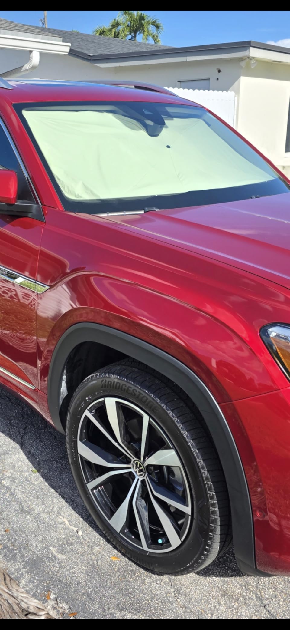 NADAMOO Wheel Rim Ceramic Coating 50ml，Hydrophobic Protection Gloss Finish Water and Dirt Repellent for Car Wheel - Self Cleaning - Repels Brake Dust - Deeper Shine customer photo 1