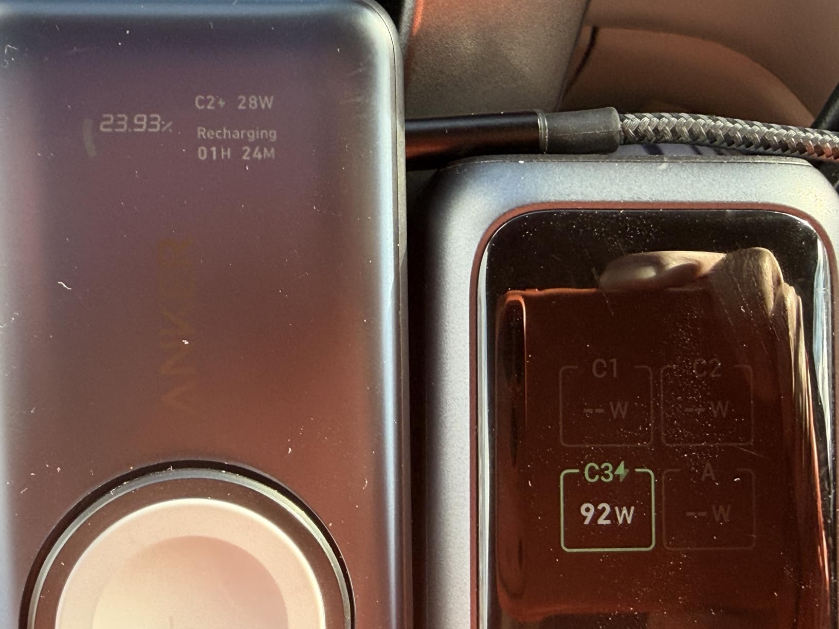 Anker iPhone 17 USB-C Car Charger, 167.5W Max 3-Port Ultra-Compact Type-C Fast Car Charger for MacBook Pro/Air, iPhone 17/16/15 Series, Samsung S24/S23, iPad Pro, AirPods and More customer photo 1