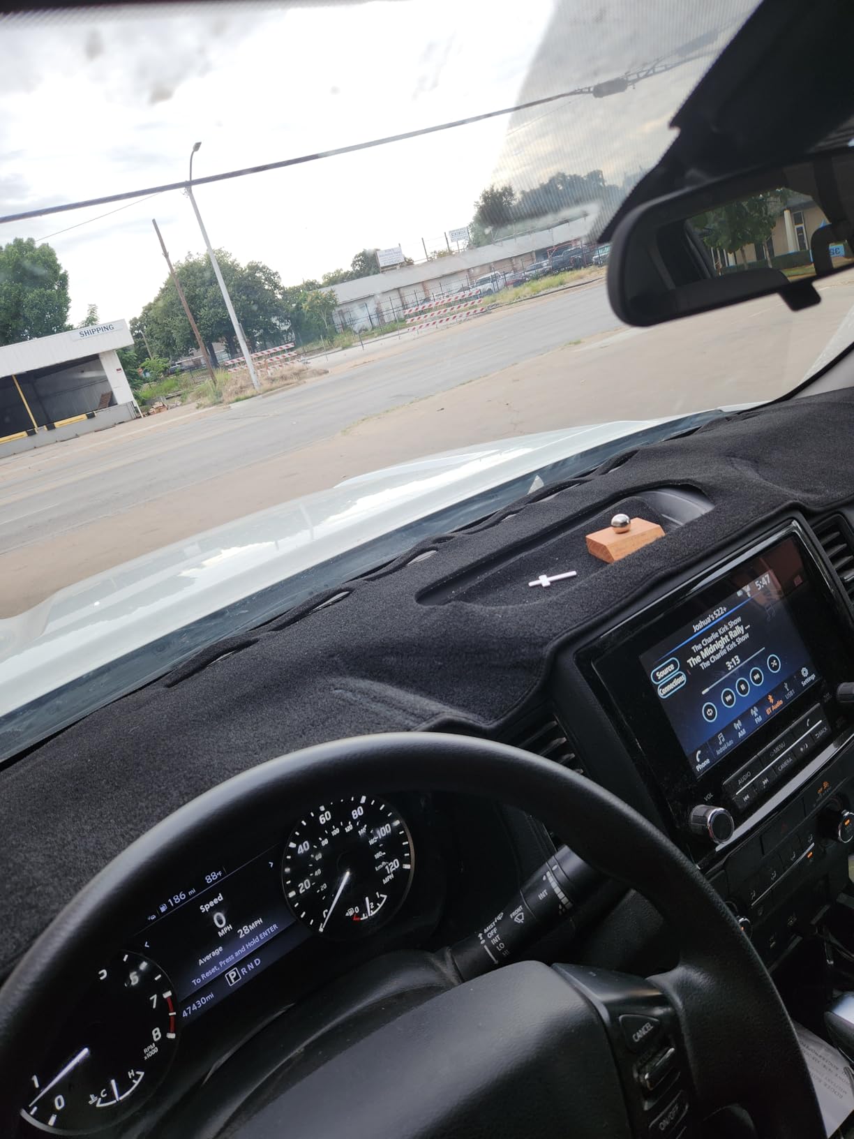 Sunsdrew Dash Cover for 2016-2022 2023 Toyota Tacoma Dashboard Cover Mat for Tacoma Accessories Sunshade Nonslip Mesh Protector No Glare Tacoma Sunshield Protector Mat Pad customer photo 1