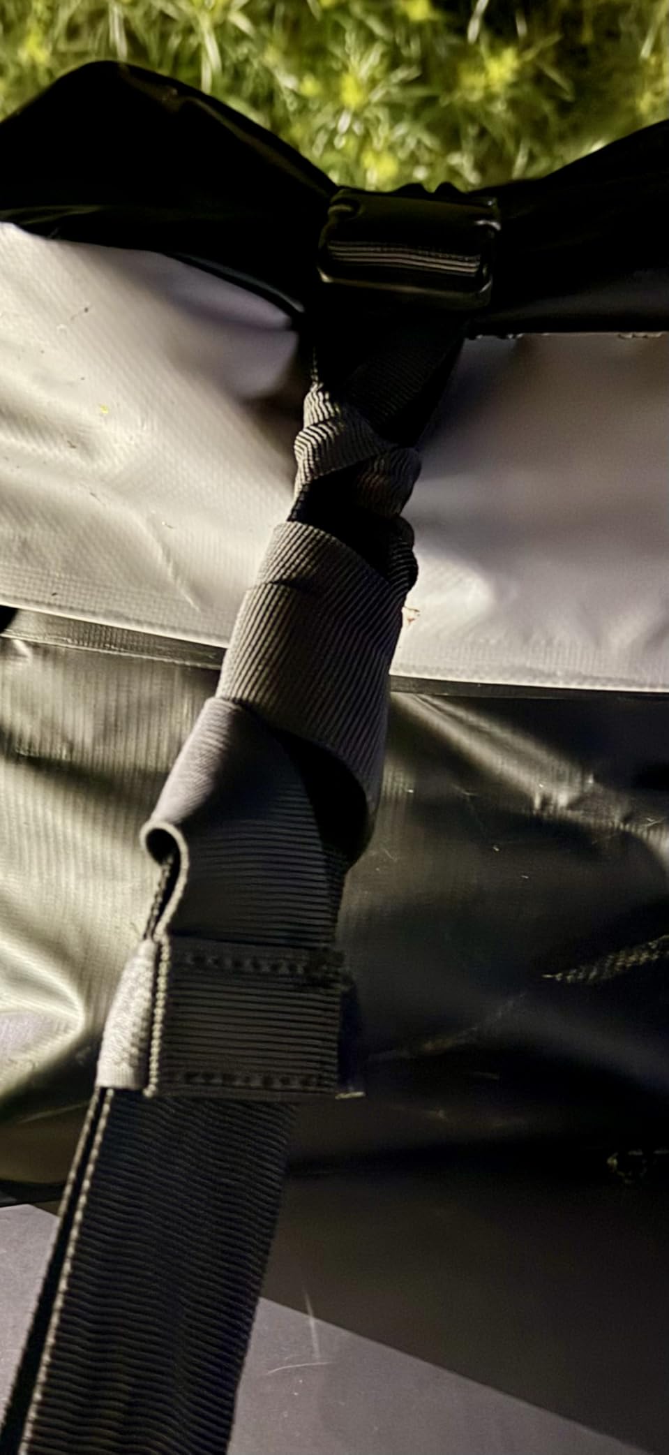 Asinking Car Rooftop Cargo Carrier Bag - 100% Waterproof Heavy Duty Car Roof Luggage Carrier 21 Cubic Feet, Fits All Vehicles with/Without Roof Rack - Easy Install & Triply Reinforced for Secure Use customer photo 2