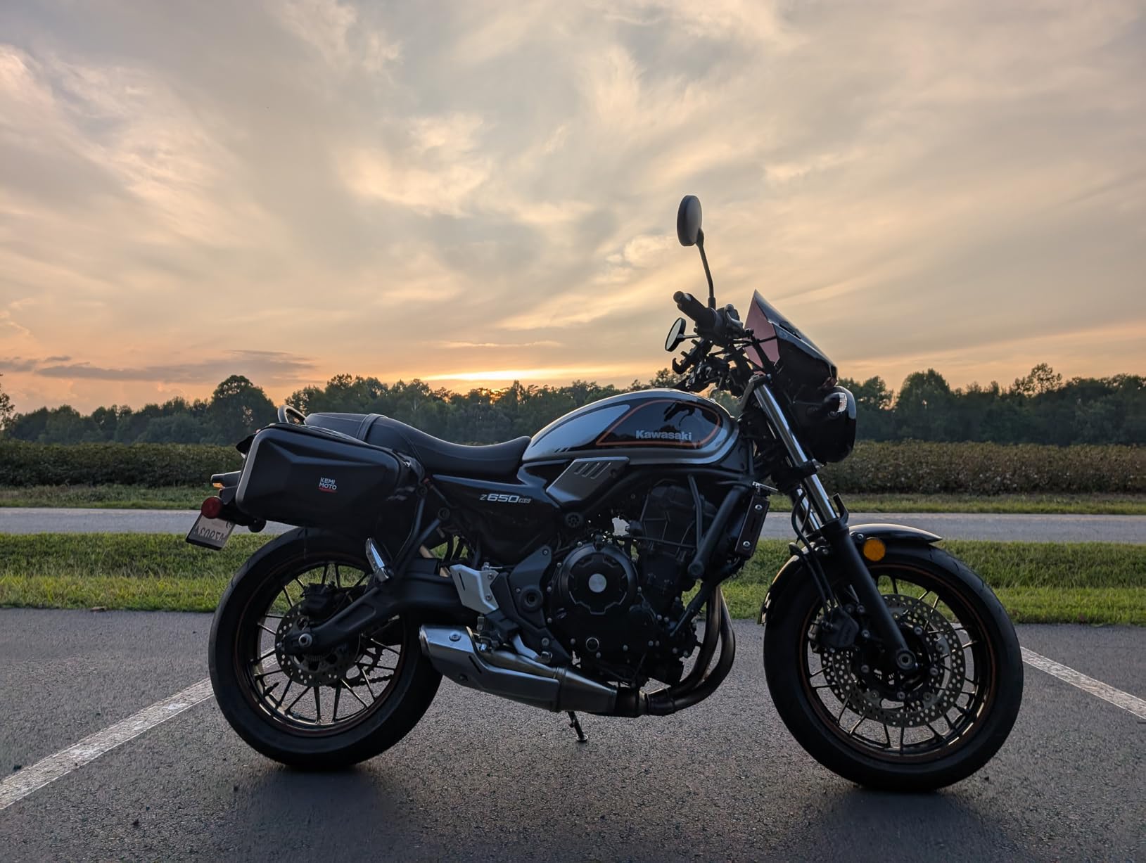 KEMIMOTO Motorcycle Saddlebags Expandable 20-30L Eva Hard Side Bag Compatible with Ninja500 400 Grom 2022-2025 Navi Z125 Dirt Bike Dual Sport Mini Motorcross Motorbike 30L customer photo 2