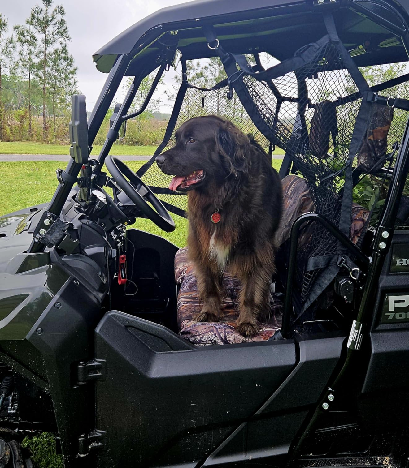 KEMIMOTO UTV Seat Covers Compatible with 2014-2025 Pioneer 700 700-4, All-Weather Protection, UV Scratch Resistant, Water-Resistant 1680D Oxford Fabric, Anti-Slip Secure Fit, Accessories (Camo Color) customer photo 1