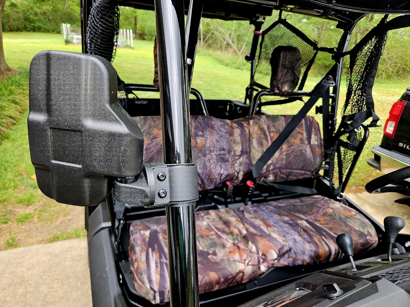 KEMIMOTO UTV Seat Covers Compatible with 2014-2025 Pioneer 700 700-4, All-Weather Protection, UV Scratch Resistant, Water-Resistant 1680D Oxford Fabric, Anti-Slip Secure Fit, Accessories (Camo Color) customer photo 2
