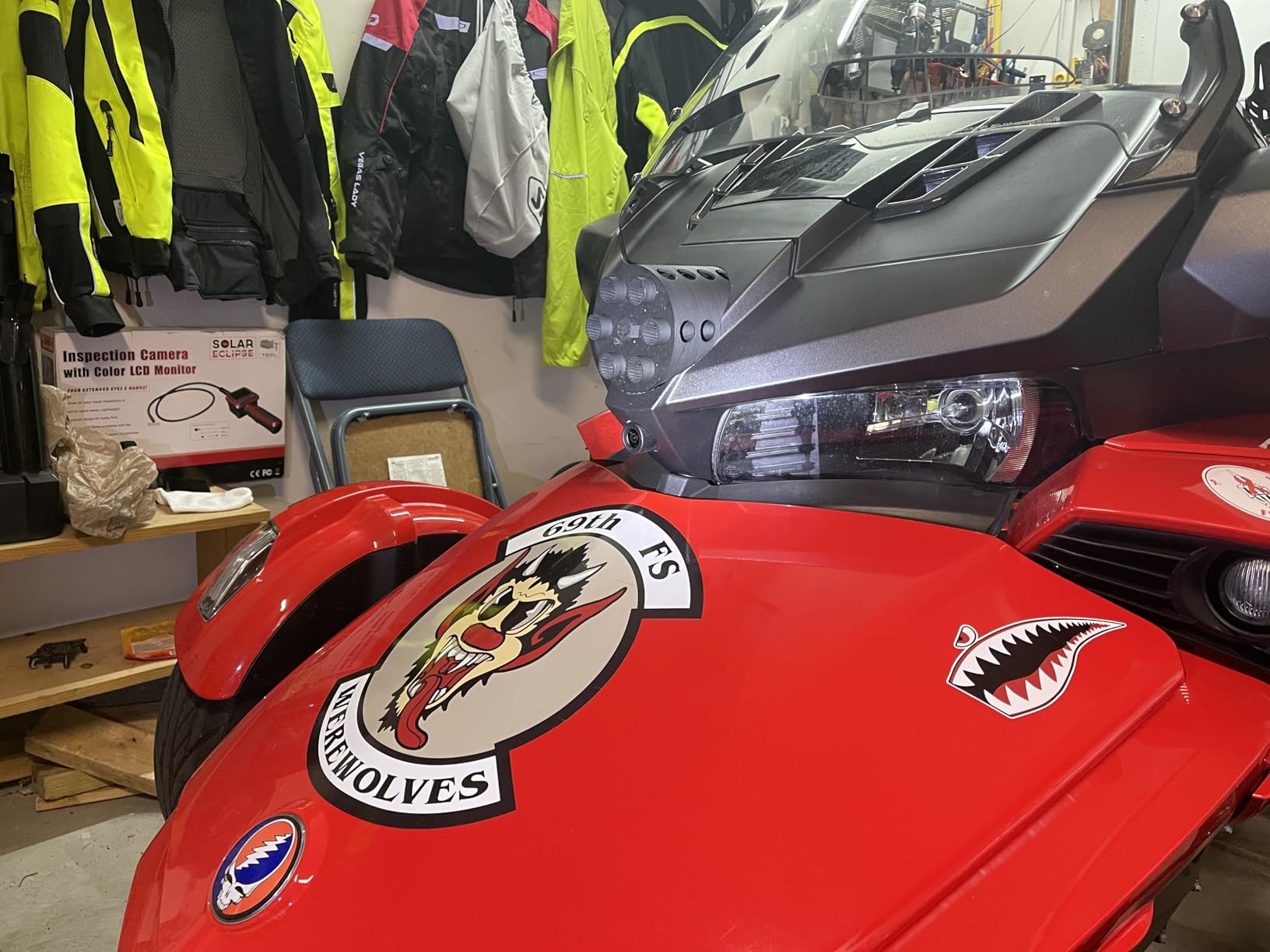 INNOVV K7 Motorcycle Dash Cam, 2K + 2K Front and Rear Camera with EIS Anti-Shake, Motorcycle DashCam with 24hr Sentry Mode, Emerg Auto Save GPS, App Connect, IP67 Waterproof, Max Support 512 GB customer photo 2