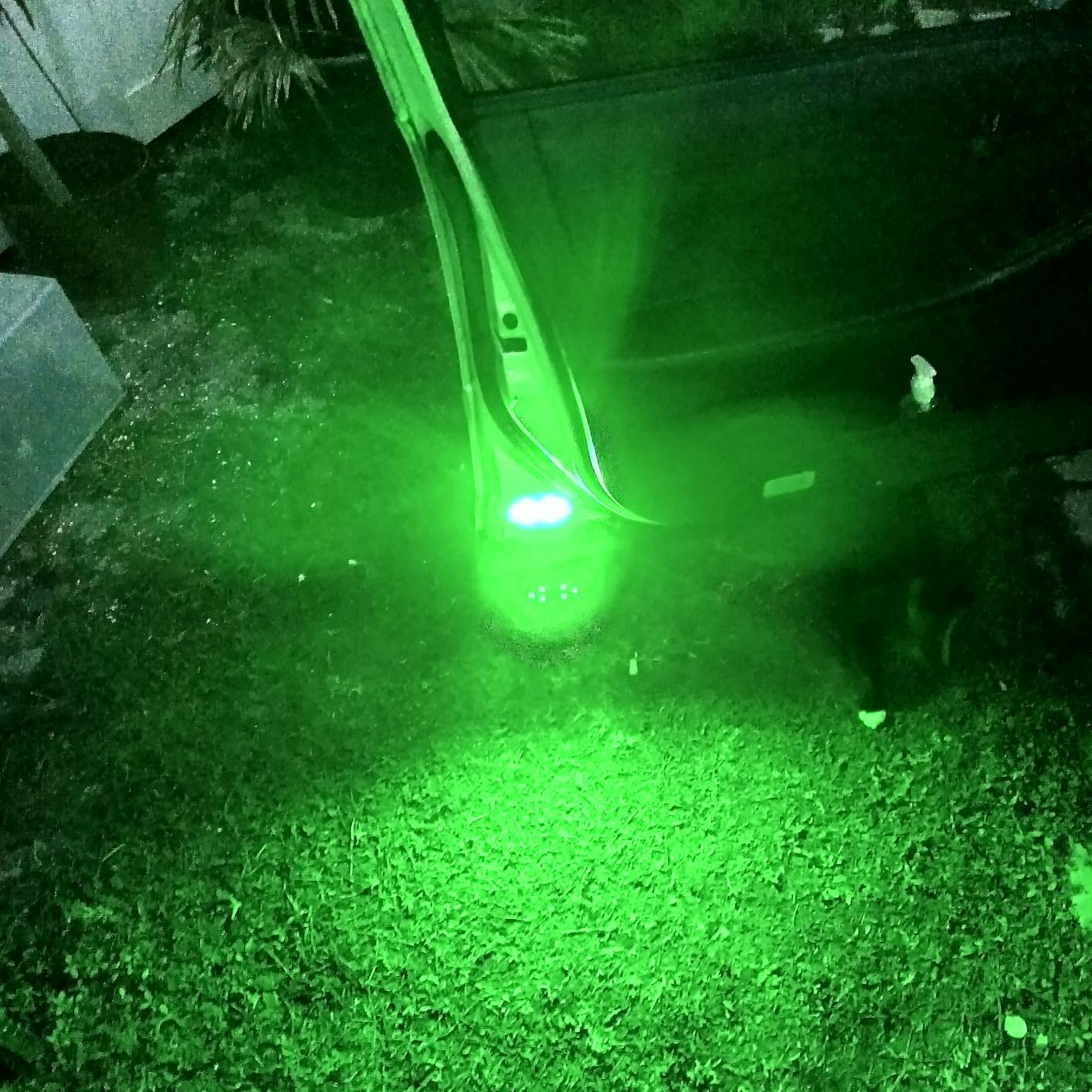 2PCS Car Door LED Lights Projector, 7 Colors Magnetic Vehicle Wireless Sill Courtesy Warning Lamp, USB Rechargeable Auto Interior Ambient Sensing Welcome Lights, Universal Fit customer photo 1