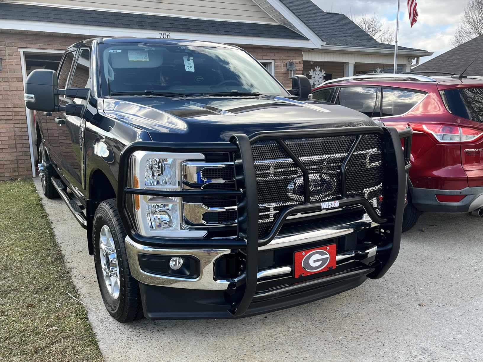 Westin 57-24105 HDX 3-Piece Grille Guard fits 2023-2026 F-250 F-350 F-450 F-550 F-600 customer photo 1