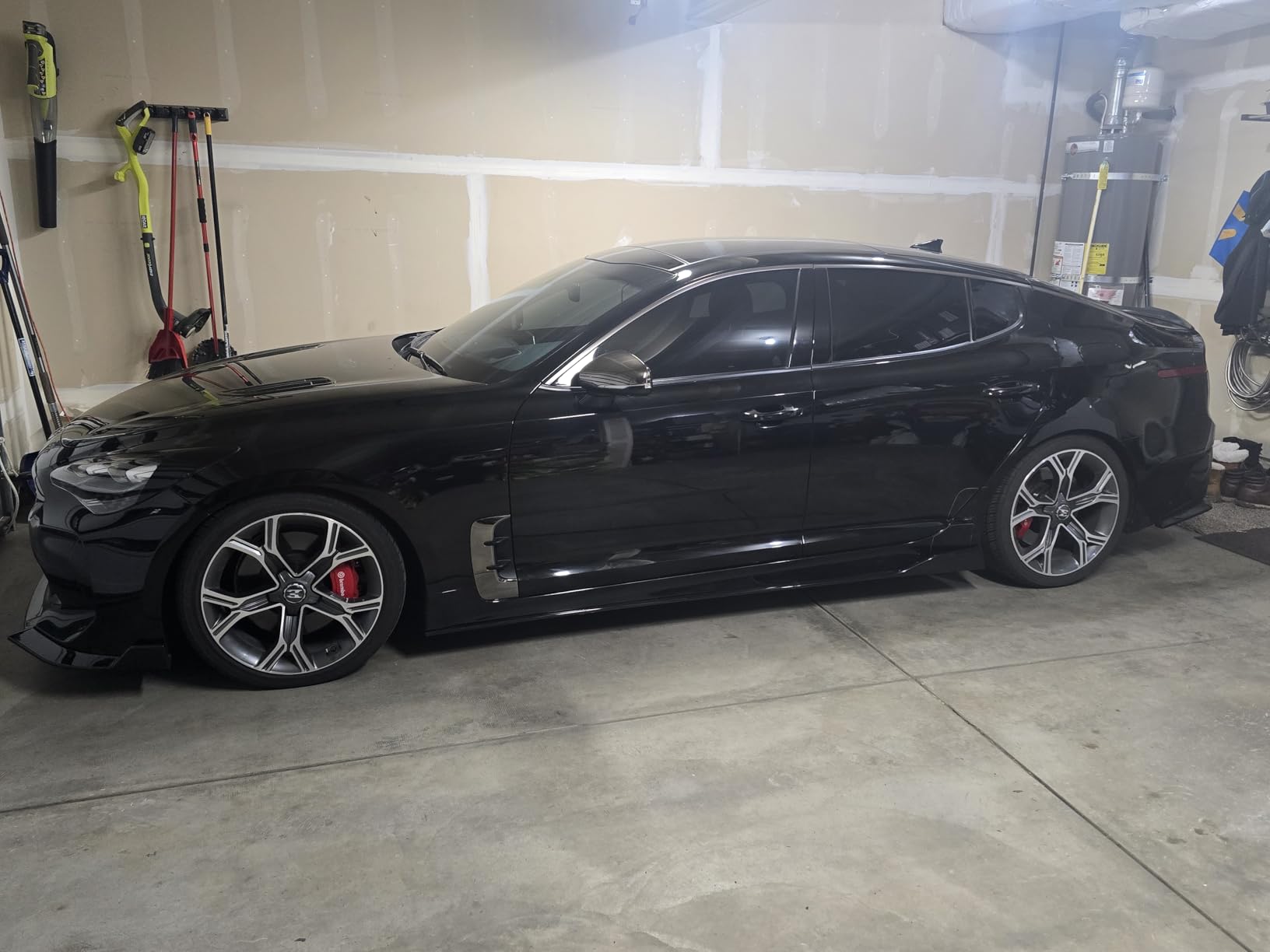 2PCS Universal Car Side Skirts, 86.6