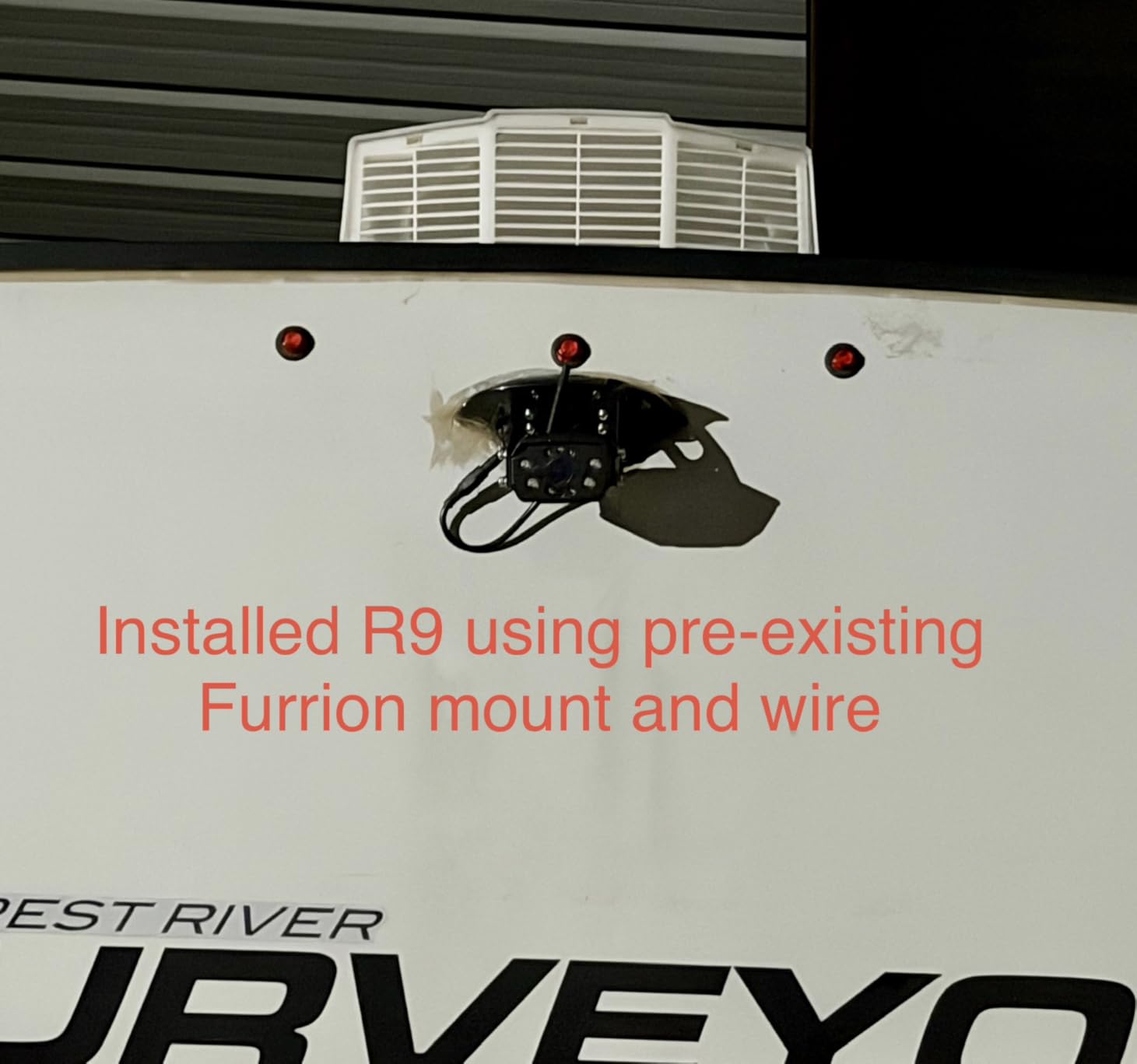 5-Inch Wireless Backup Camera for Trucks: Strong Signal HD 1080P Rear View Camera Easy to Install - R11 customer photo 1