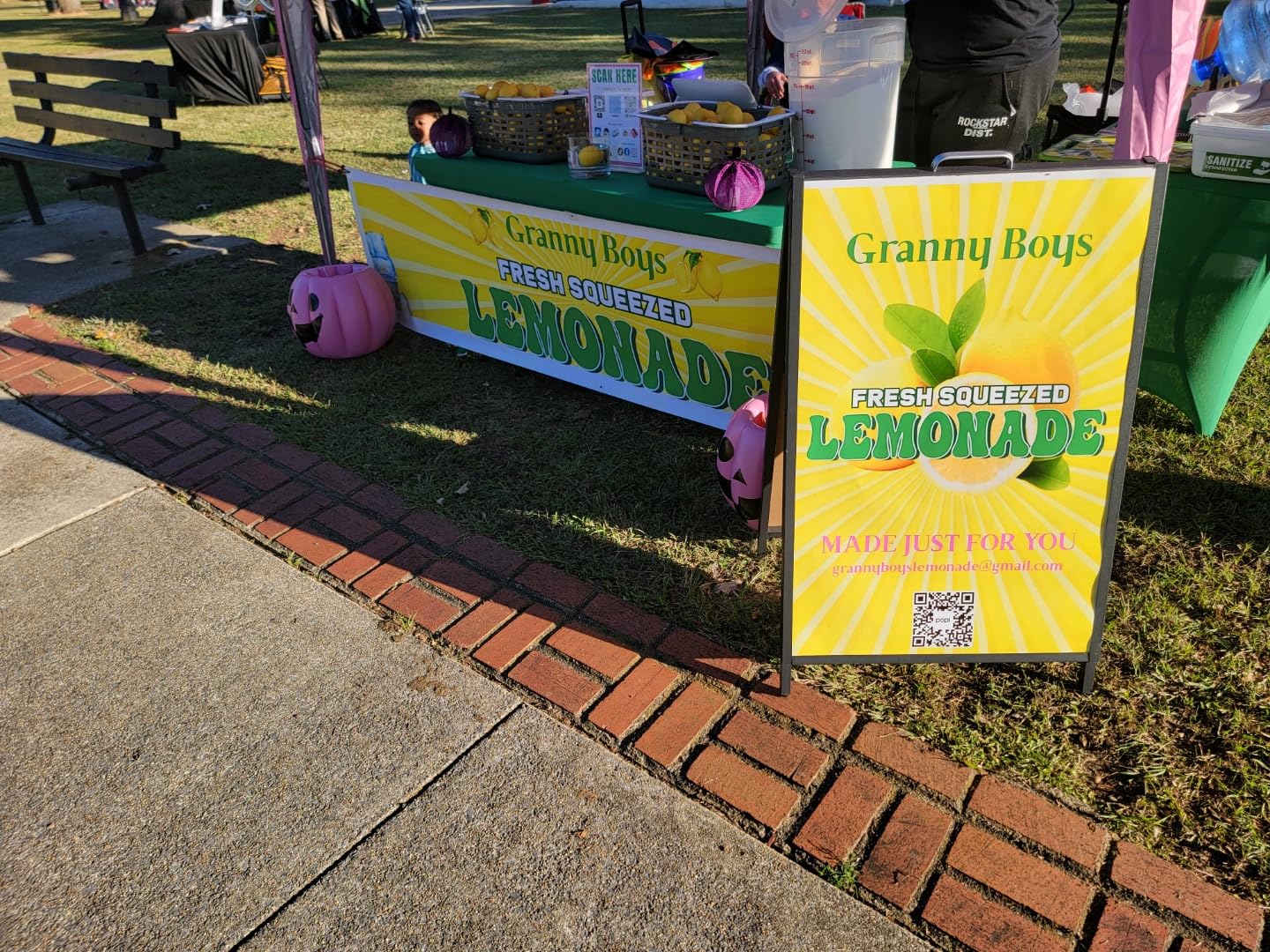 USCNC 24x36 Inch A Frame Sign Double-Sided Folding Sandwich Board Heavy Duty Slide-in Sidewalk Signboard customer photo 2