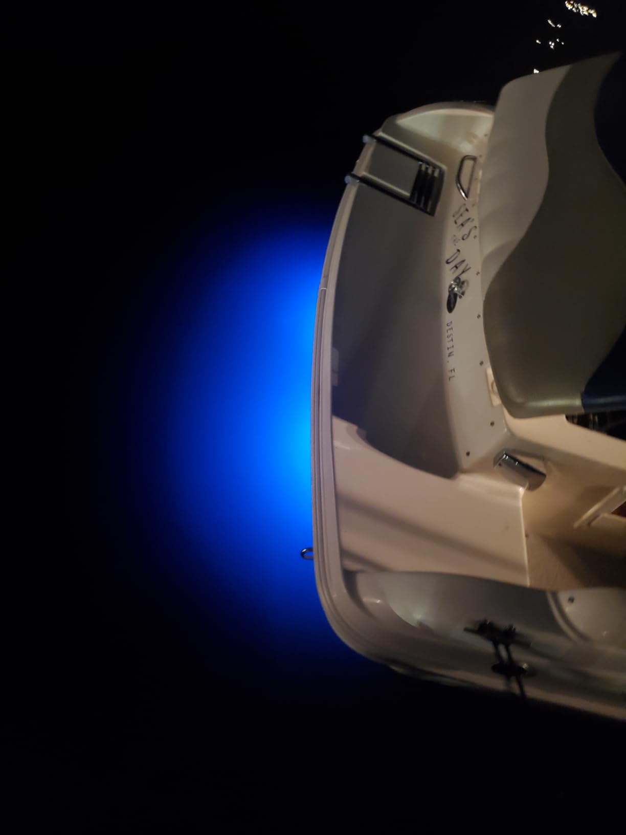 90led Boat Marine Led Underwater Lights, Stainless Steel IP68 Waterproof Surface Mount, for Stern Interior Navigation Deck Courtesy Night Fishing Cruise Ships Yachts Boats Sailboat Pontoon Transom customer photo 1