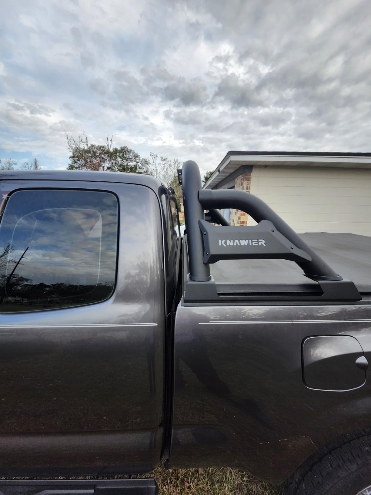 R13 Roll Bar for Mid Size Pickup Truck, Adjustable Chase Rack Sport Bar Roll Cage Compatible with Tacoma/Gladiator/Frontier/Canyon/Ranger/Colorado,Include Brake Light customer photo 1