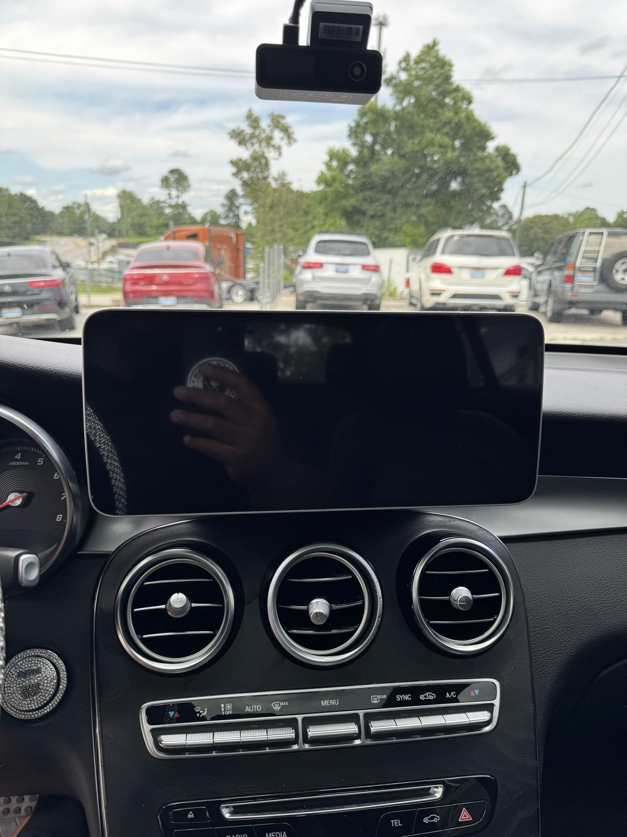 12.3Inch Carplay Touchscreen for 2016-2019 Year Mercedes Benz C/GLC Class, with NTG5.0 W205 W253 , Car Stereo Multimedia Radio Receiver for Wireless CarPlay Android Auto customer photo 2