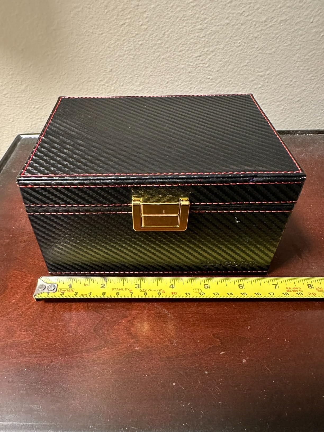 TICONN Faraday Box, Car Key Fob Protector, PU Leather Signal Blocker for Keyless Fob, RFID Signal Blocking Pouch Cage (Yellow Slim) customer photo 1