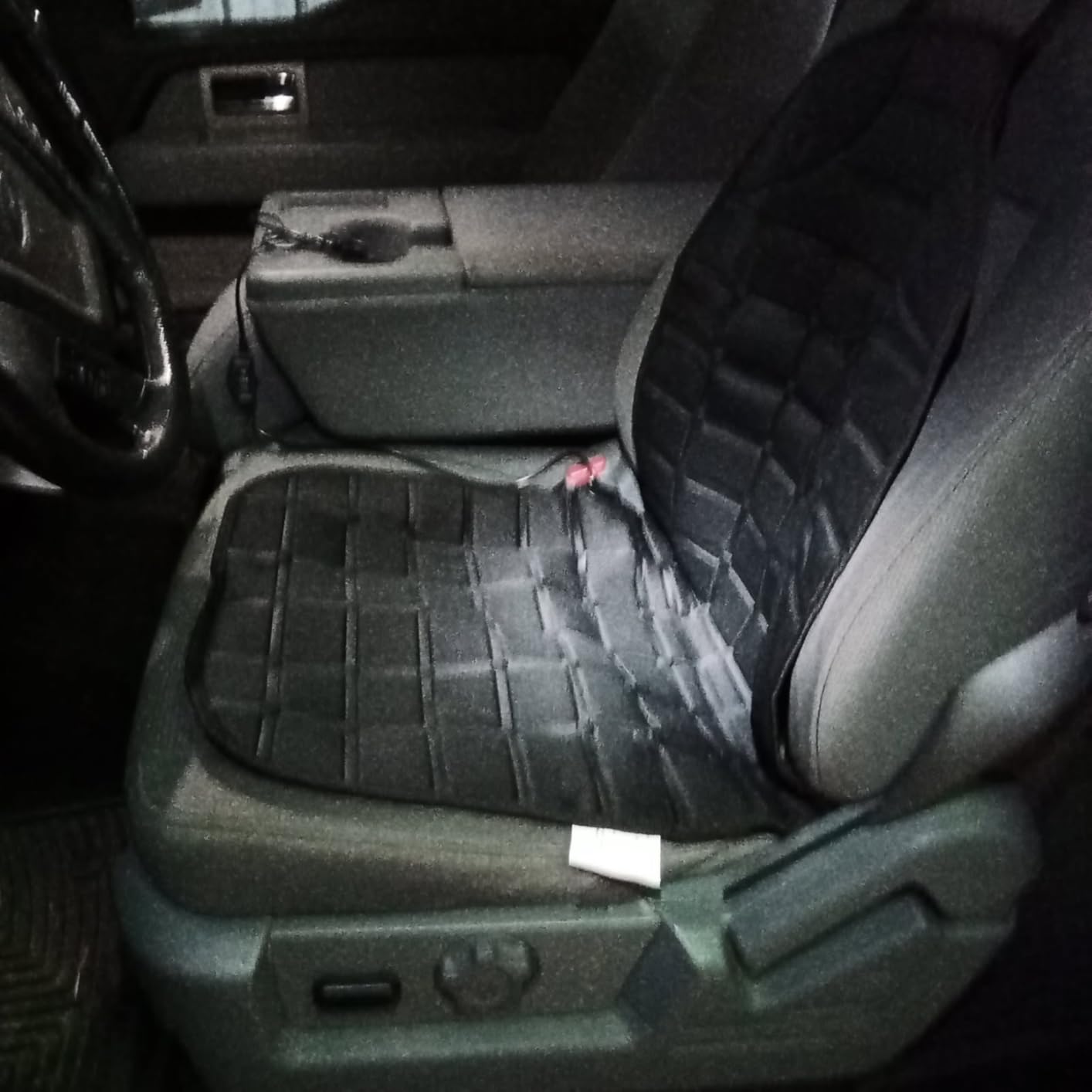 Heated Seat Covers 1 Minute Fast Heating 2 Heat Levels Seat Warmer UL Listed Black customer photo 1