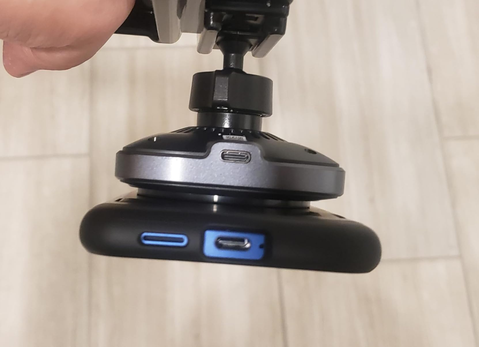 CHGeek for 15W Magsafe Car Mount Charger, Wireless Car Charger Magnetic Car Phone Holder Mount Fit iPhone17 16 15 14 13 Magsafe Case, Vent/Windshield/Dash Phone Mount Holder Fast Cooling Charger customer photo 2