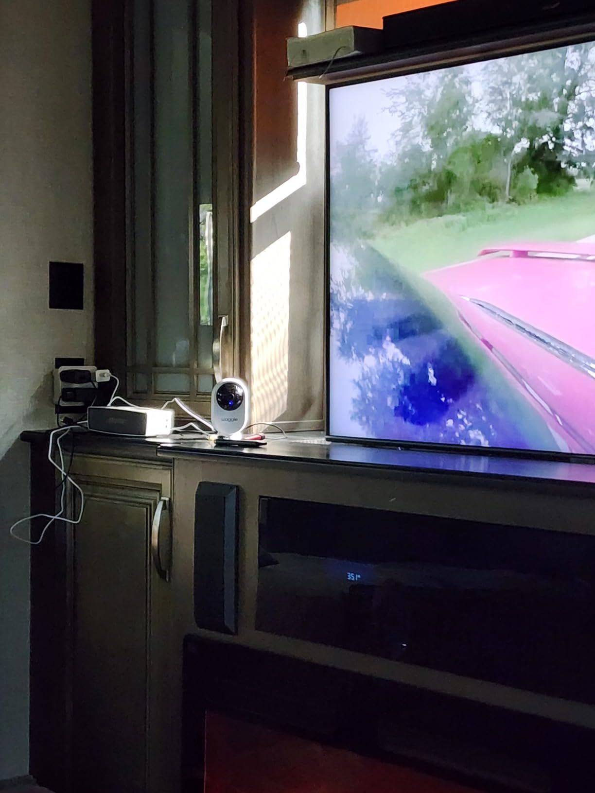 Waggle RV Mini Camera - 1080p HD Wireless Security Camera for RVs - Built-in SD Card (128GB), 2-Way Audio, Night Vision & Motion Detection - Ideal for Indoor Use - WiFi & Subscription Required customer photo 2