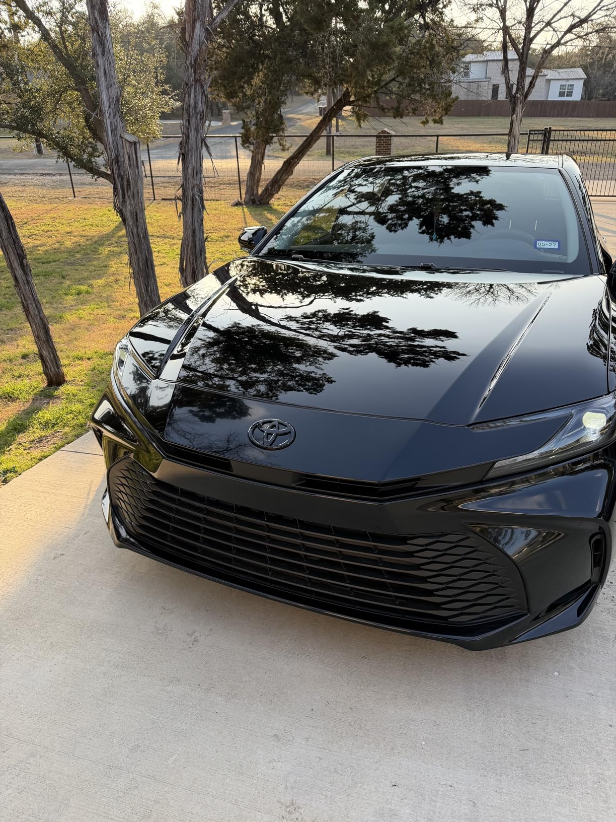 Genuine Toyota 2025 + Camry LE Gloss Black Emblem Overlay Set (Front Wheel Drive Only) PT948-03250-02 customer photo 1