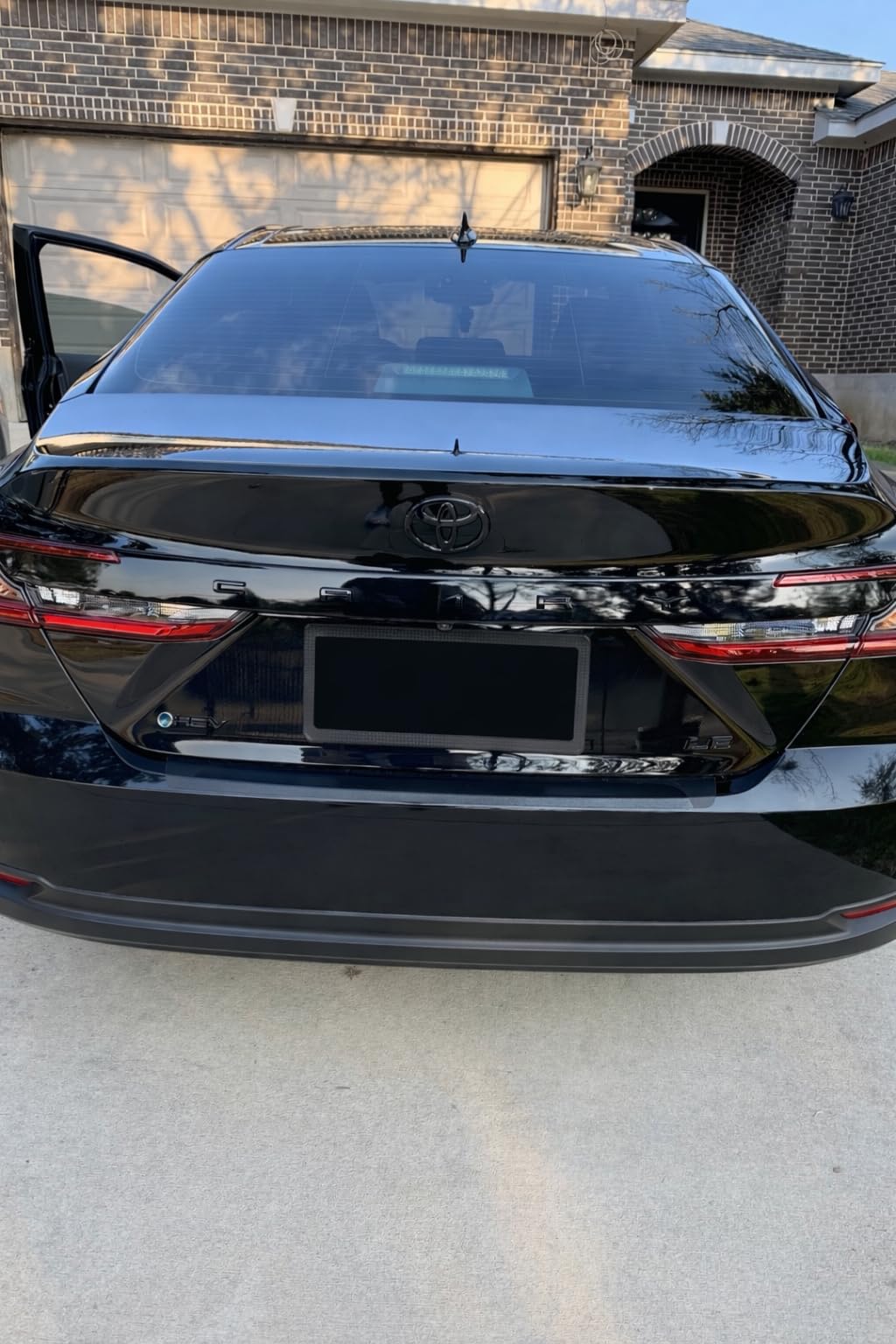 Genuine Toyota 2025 + Camry LE Gloss Black Emblem Overlay Set (Front Wheel Drive Only) PT948-03250-02 customer photo 2