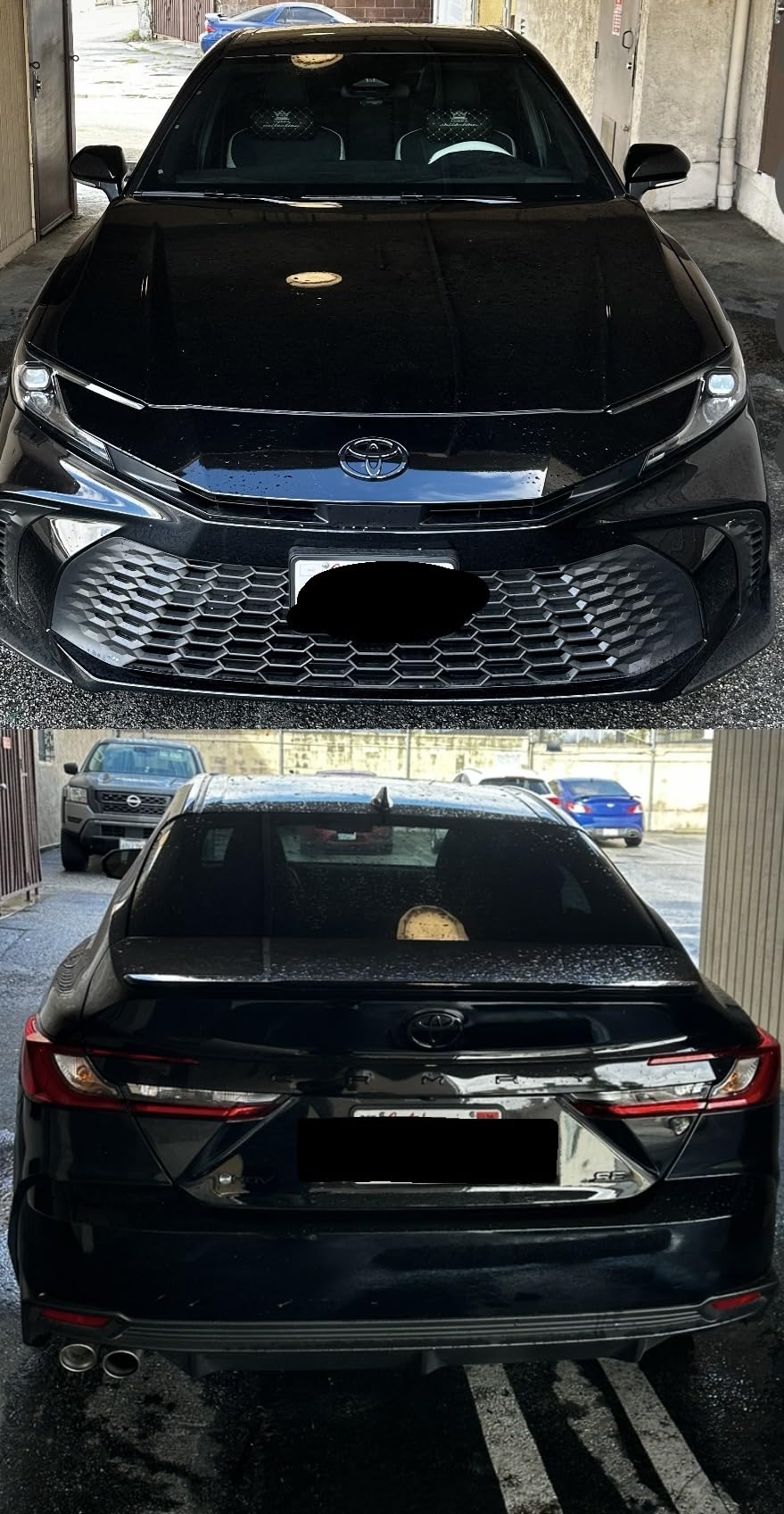 Genuine Toyota 2025 Camry Hybrid (SE Model Only) Blackout Emblem Overlay - PT948-03252-02 customer photo 1